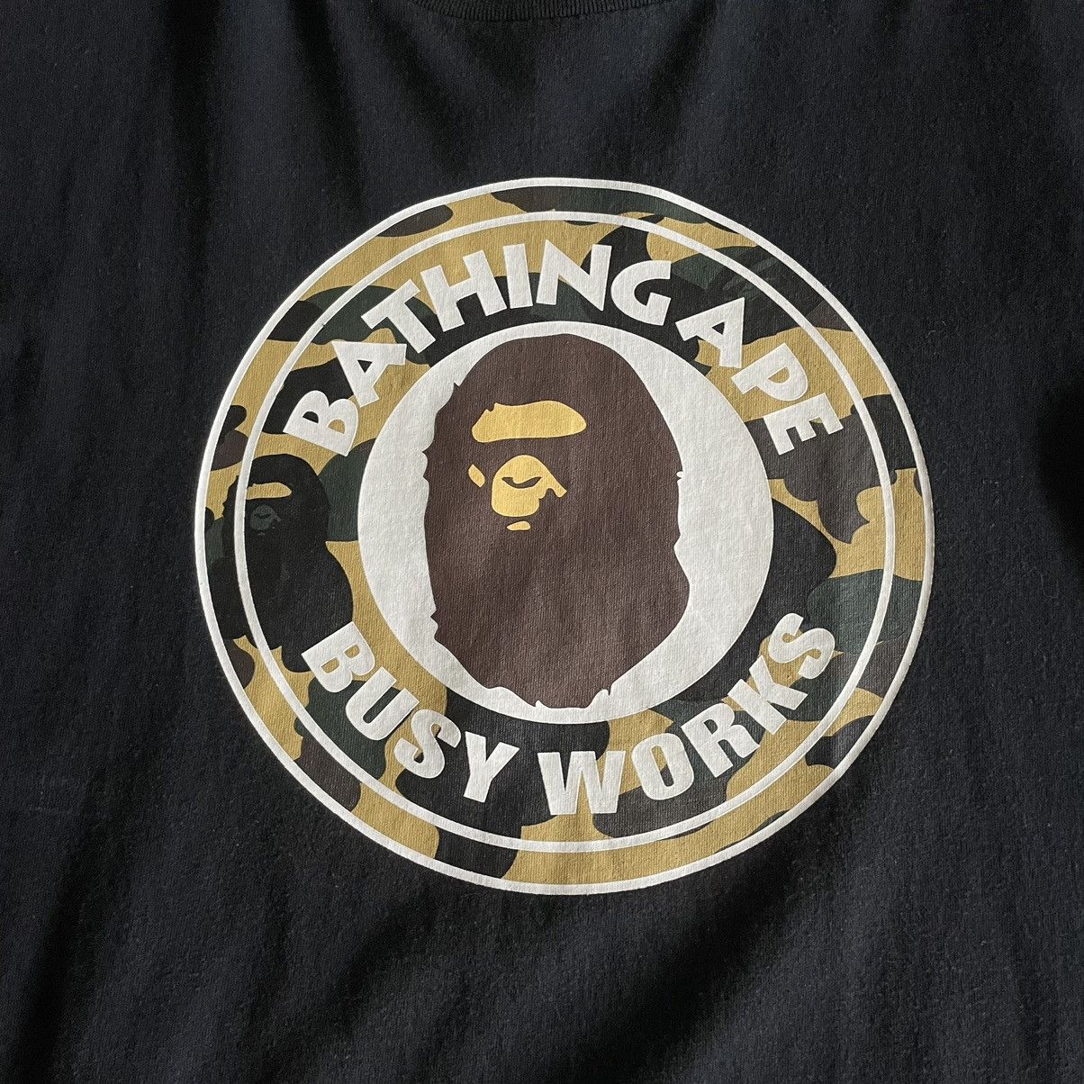 Bape Bape ABC Camo Busy Works Tee Size US XL / EU 56 / 4 - 2 Thumbnail