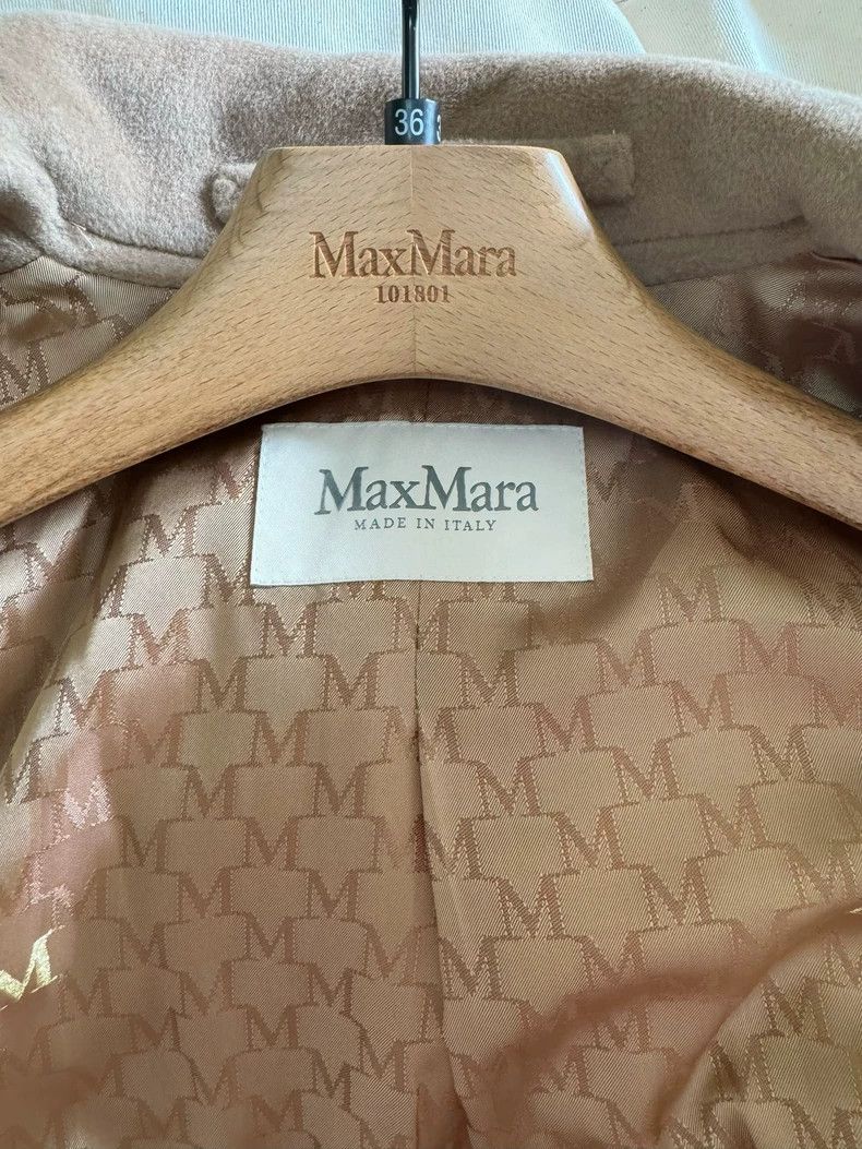 Max Mara Max Mara Camel 101801 coat Size M / US 6-8 / IT 42-44 - 4 Thumbnail