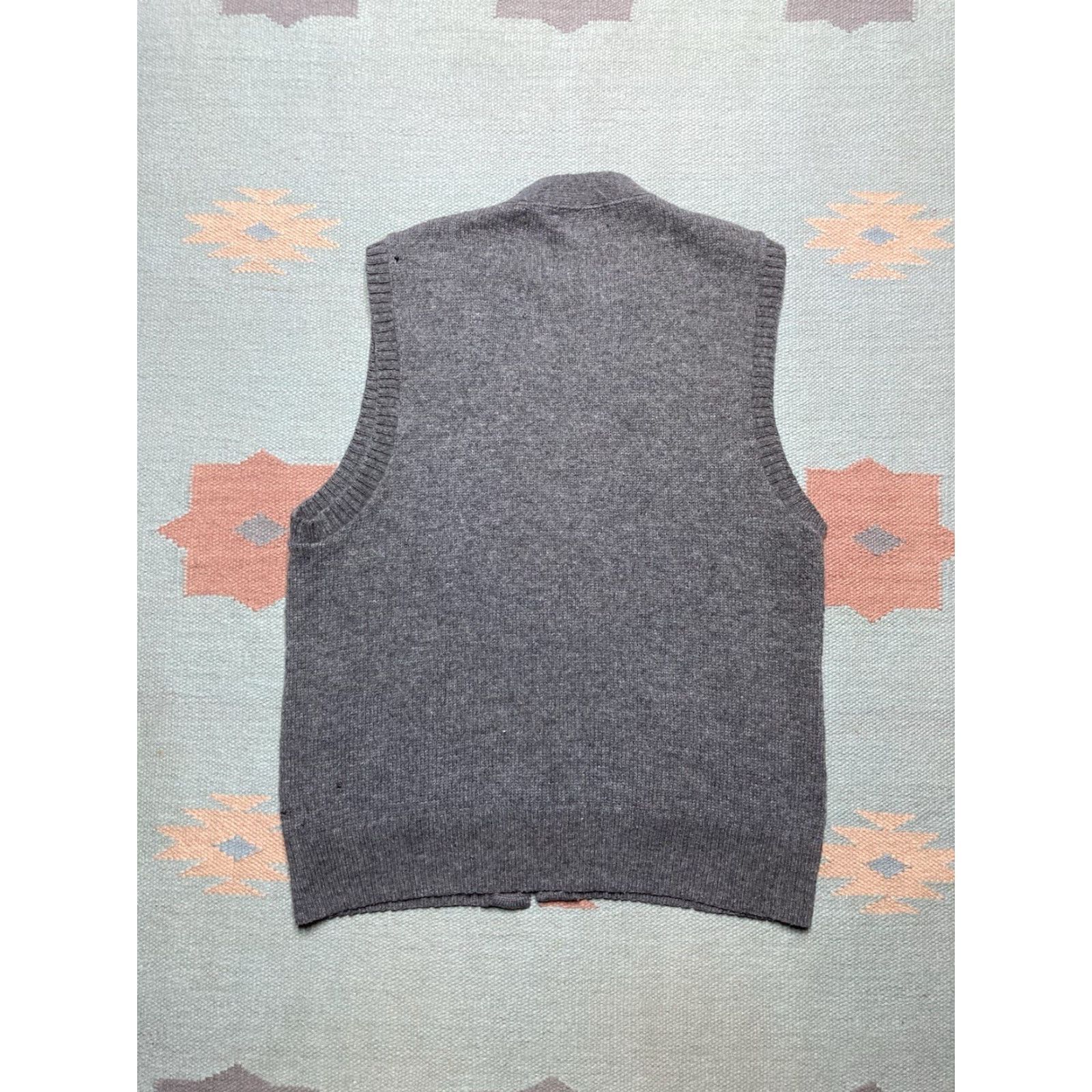 Vintage VINTAGE Puritan Sweater Cardigan Wool Blend Gray XL Button Front Cardigan Men 70s Size US XL / EU 56 / 4 - 6 Thumbnail