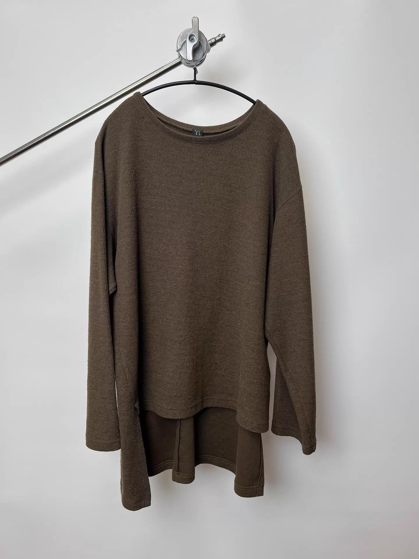 Yohji Yamamoto Yohji Yamamoto Y's Oversized Wool Blend Knit Sweater Size US M / EU 48-50 / 2 - 1 Thumbnail