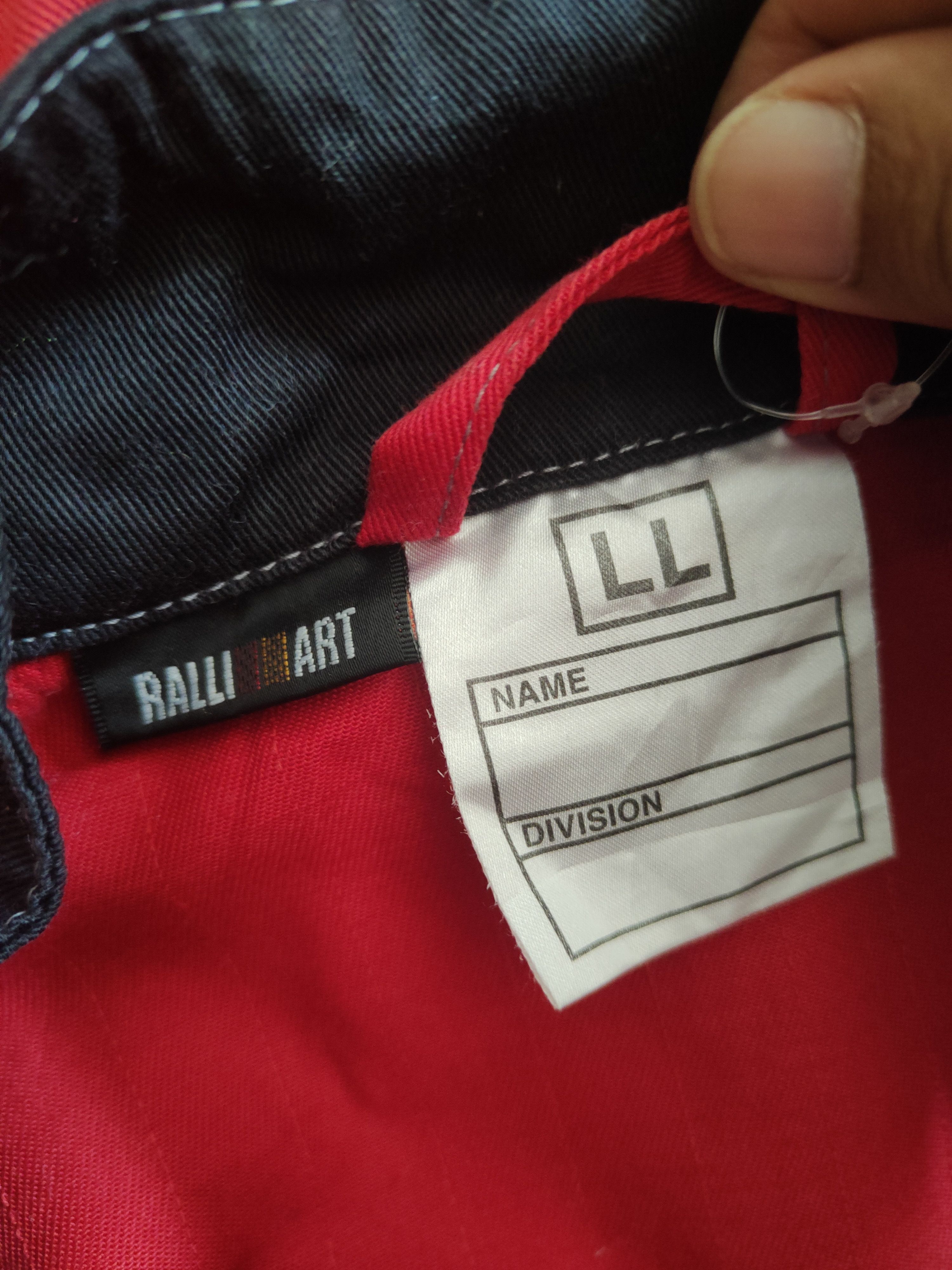 Vintage DL Rally Art Red Mitsubishi Motors staff Coverall #46-201T Size US 34 / EU 50 - 24 Thumbnail