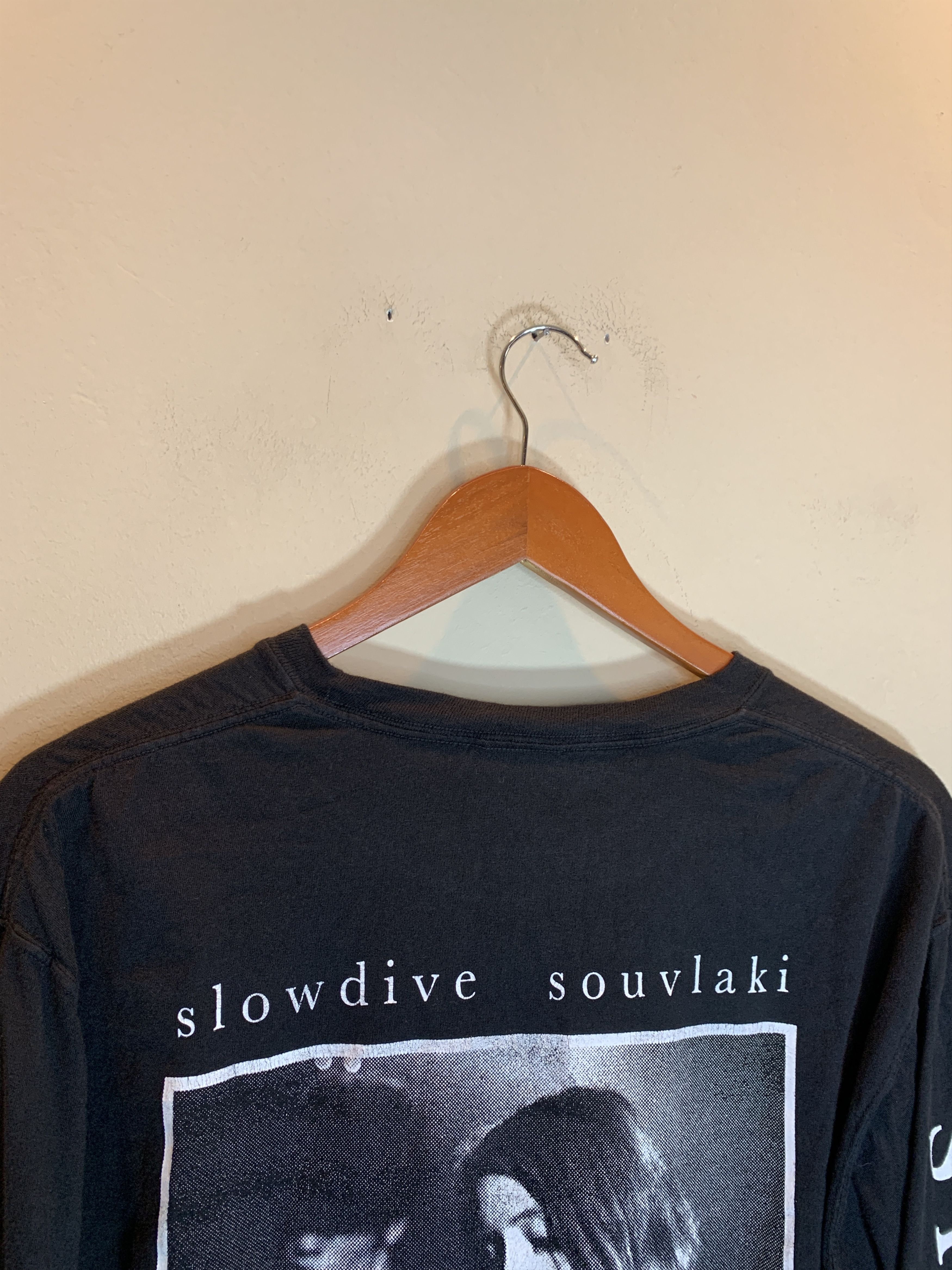 Band Tees *RARE* Vintage 90’s Slowdive Souvlaki Shoegaze Band LS Shirt Size US L / EU 52-54 / 3 - 8 Thumbnail