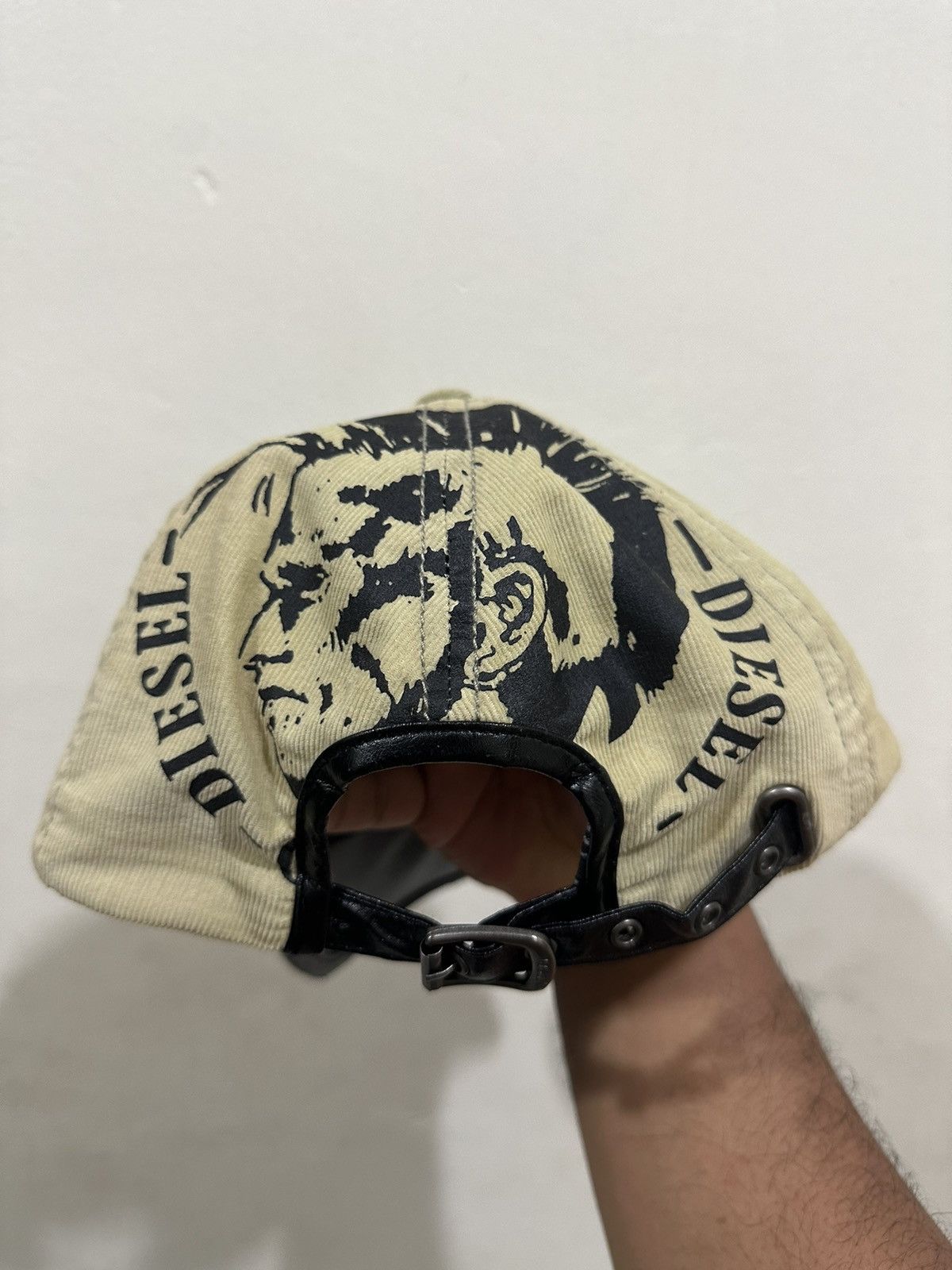 Diesel RARE VTG DIESEL Overprinted Designer Hat Size ONE SIZE - 5 Thumbnail