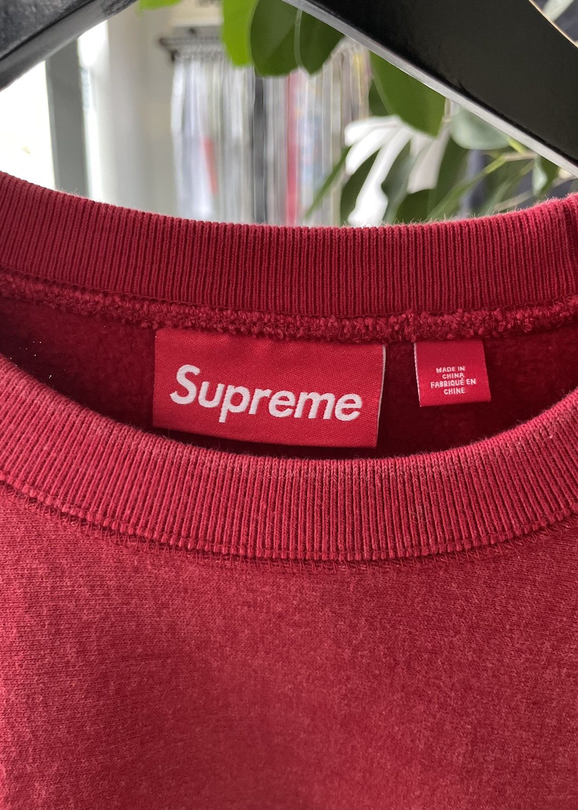 Supreme Supreme Washed Box Log Crewneck Size US S / EU 44-46 / 1 - 3 Thumbnail