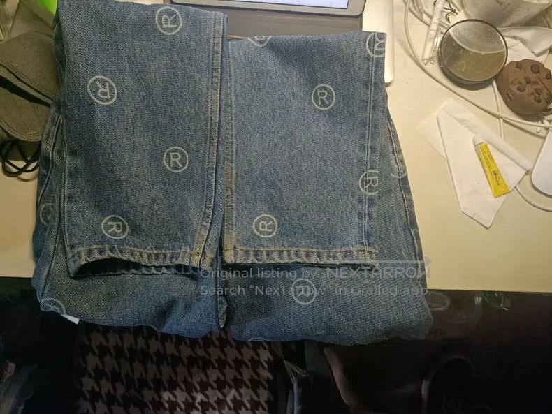 Martine Rose Martine Rose Size s FW22 logo printed jeans Size US 28 / EU 44 - 6 Thumbnail