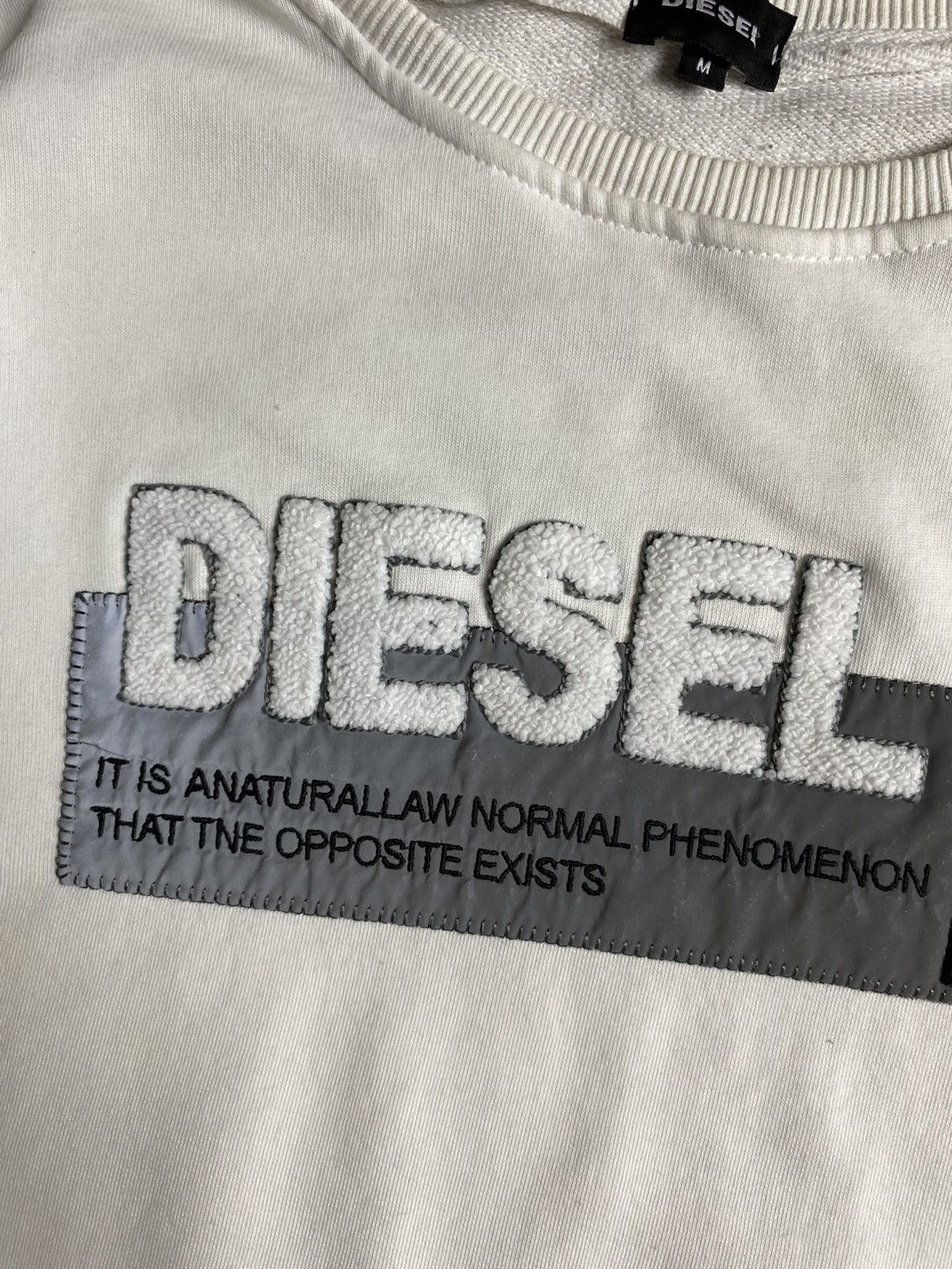 Diesel Diesel Vintage Reflective Sweatshirt Size US M / EU 48-50 / 2 - 7 Thumbnail