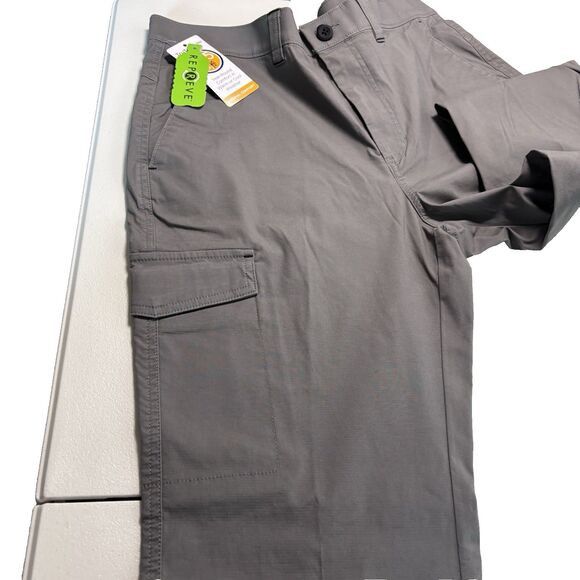 Haggar HAGGAR OZARK TREK CARGO Flat Pant Moss Green 34 W Straight Size US 34 / EU 50 - 10 Thumbnail