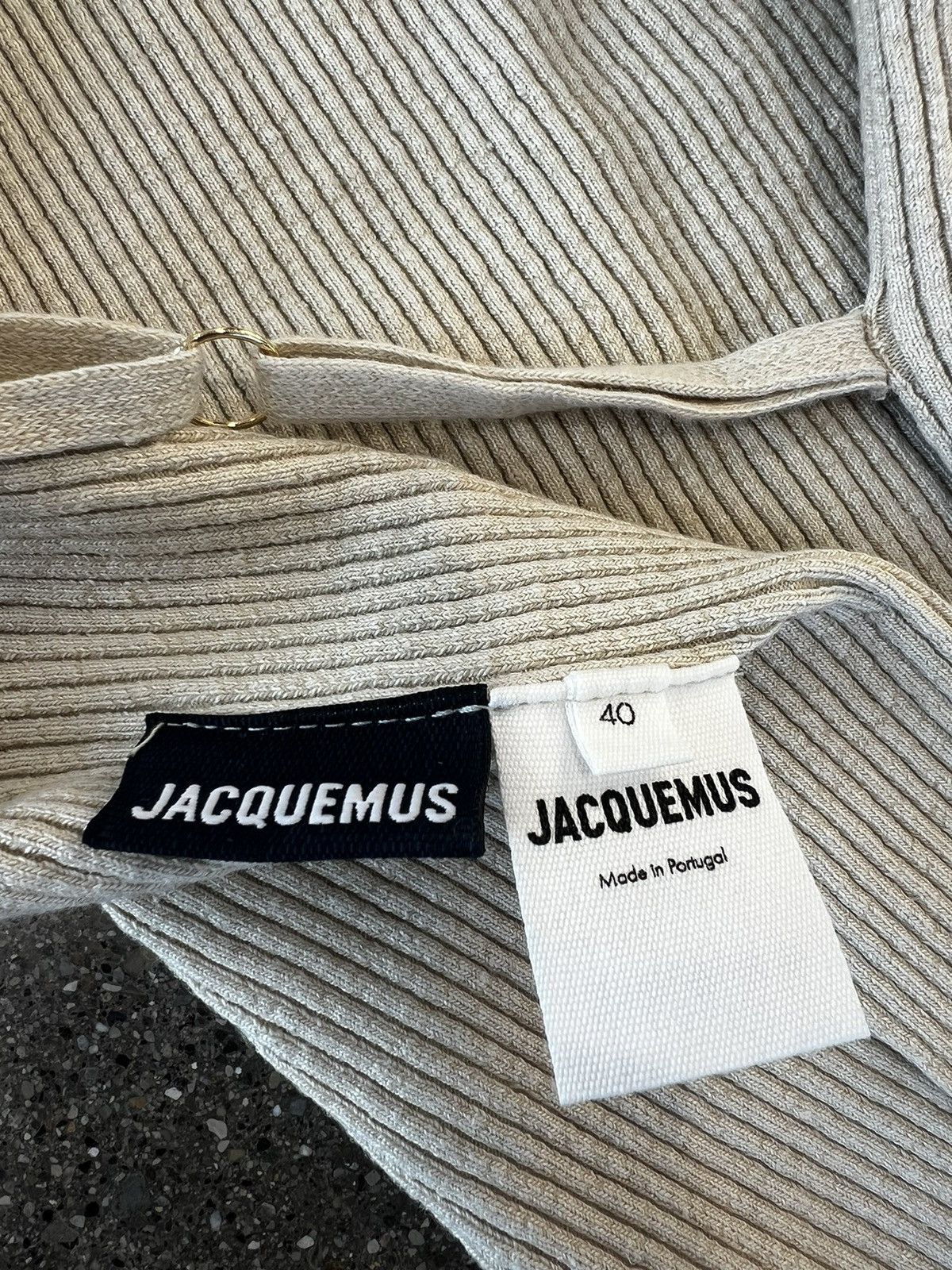Jacquemus Jacquemus La Maille Ascu top Size S / US 4 / IT 40 - 3 Thumbnail