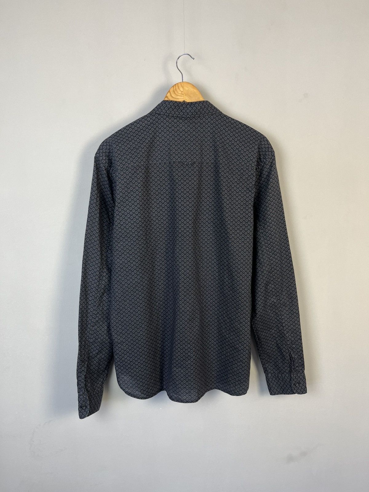 Allsaints Allsaints Deaux Cotton Long Sleeve Shirt Size US L / EU 52-54 / 3 - 6 Thumbnail