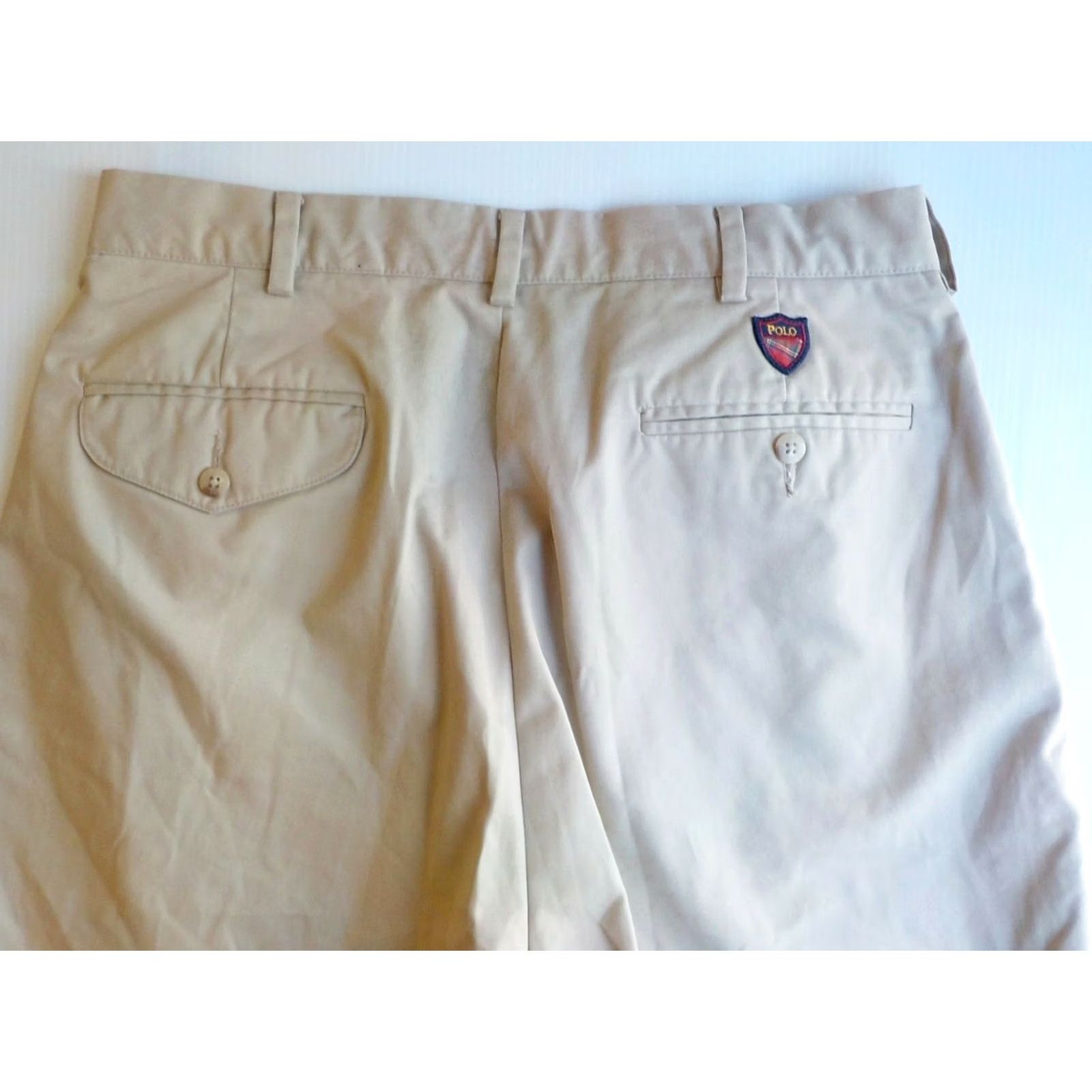 Ralph Lauren POLO Golf Ralph Lauren Shorts Beige Pleated Front 34"W Inseam 7.5" Regular Mens Size US S / EU 44-46 / 1 - 3 Thumbnail