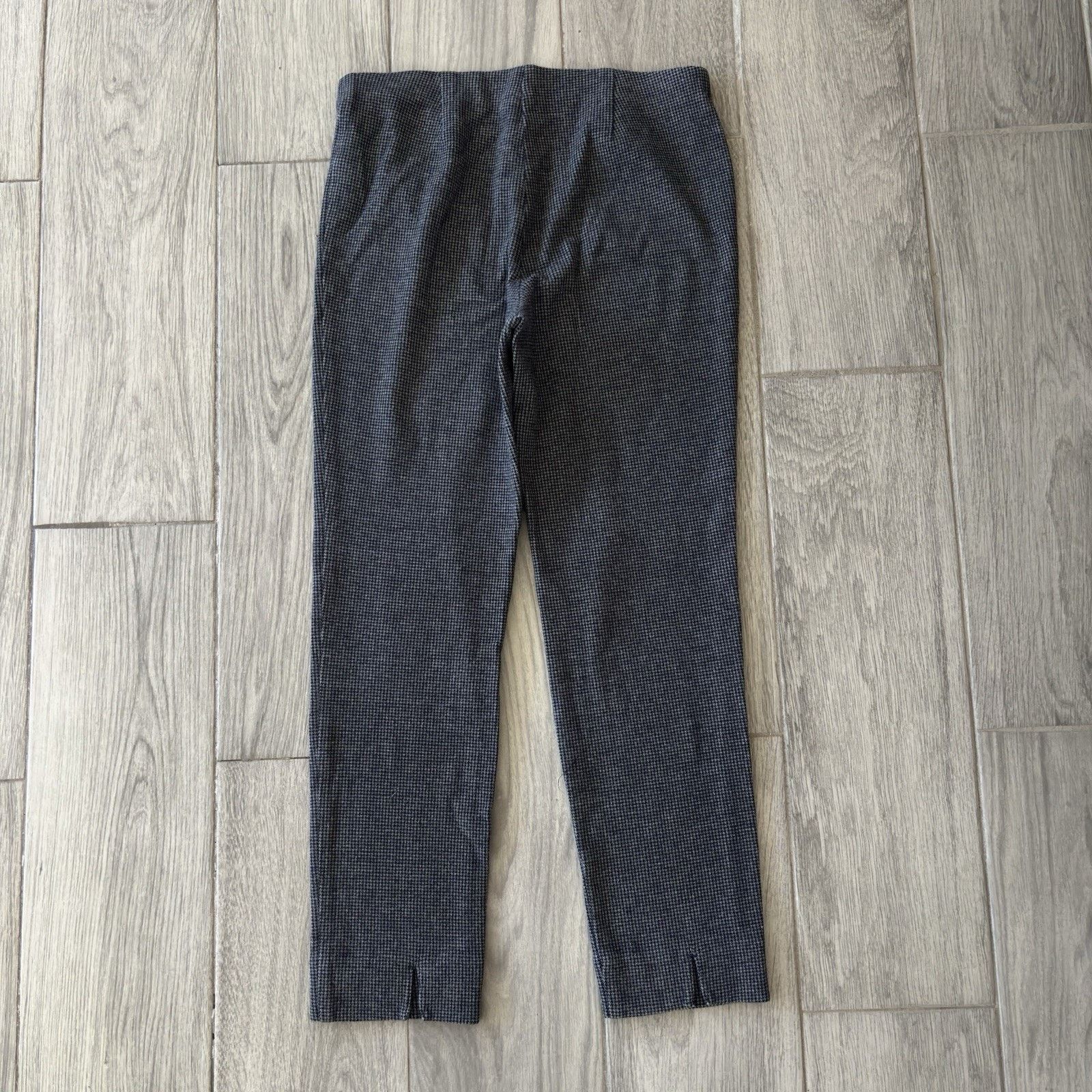J. Jill J. Jill Pants Black Plaid Houndstooth Ponte Slim Leg Small Size 29" - 5 Thumbnail