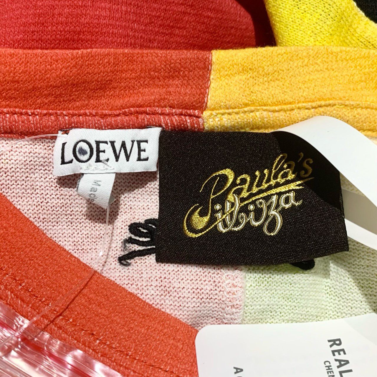Loewe Loewe Pattern Patchwork Round-Neck Short-Sleeve T-Shirt Size US S / EU 44-46 / 1 - 5 Thumbnail
