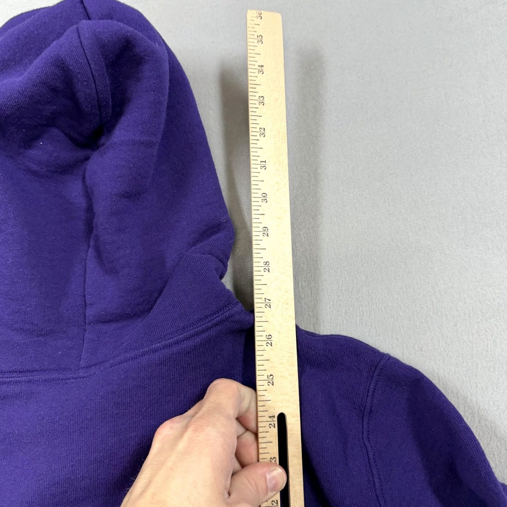 Russell Athletic Russell Athletic Hoodie Mens Medium Purple Fleece Pullover Hooded Sweatshirt Size US M / EU 48-50 / 2 - 6 Thumbnail
