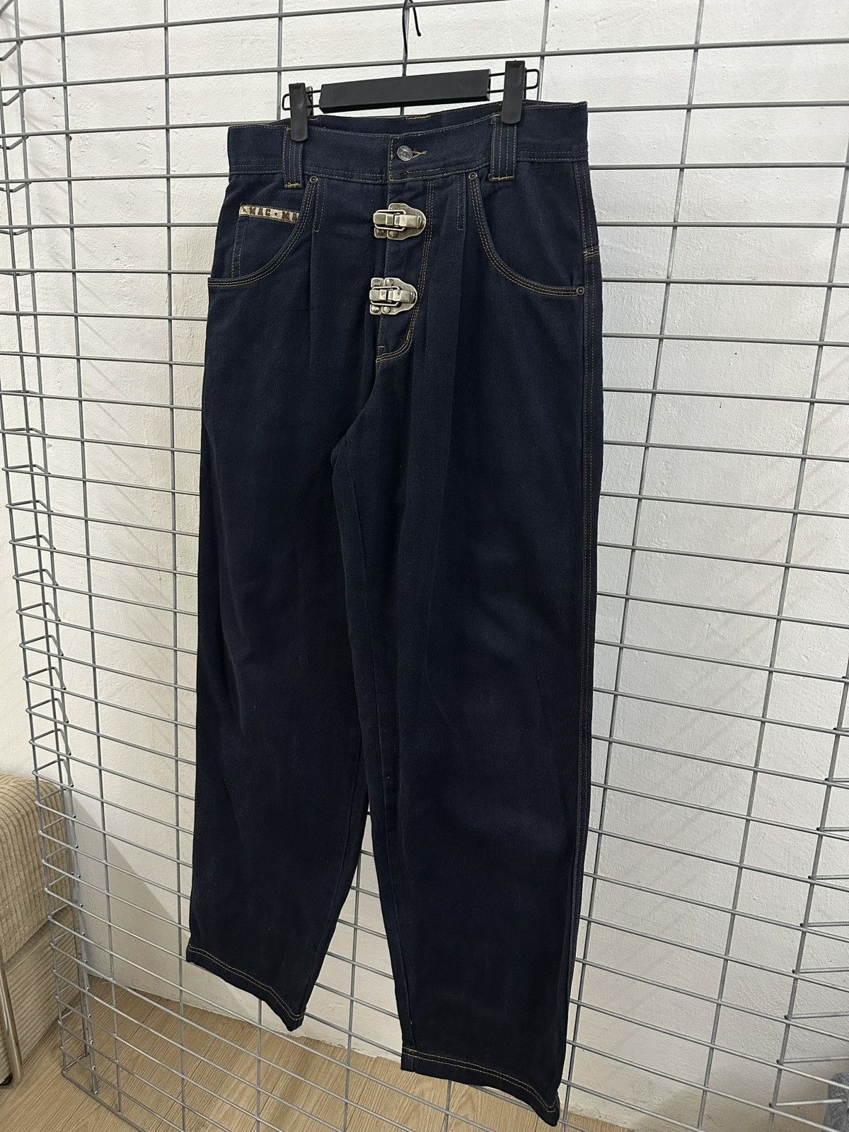 MAC Jeans MAC Jeans Utility Buckle Y2K Workwear Techwear Baggy Jeans Size US 32 / EU 48 - 3 Thumbnail