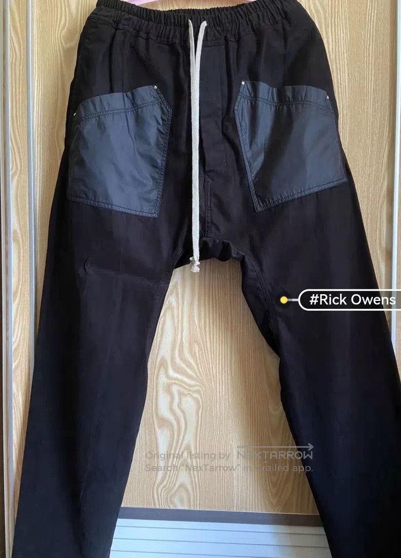 Rick Owens Rick Owens Nylon Pocket Casual Pants. Size US 35 - 1 Thumbnail