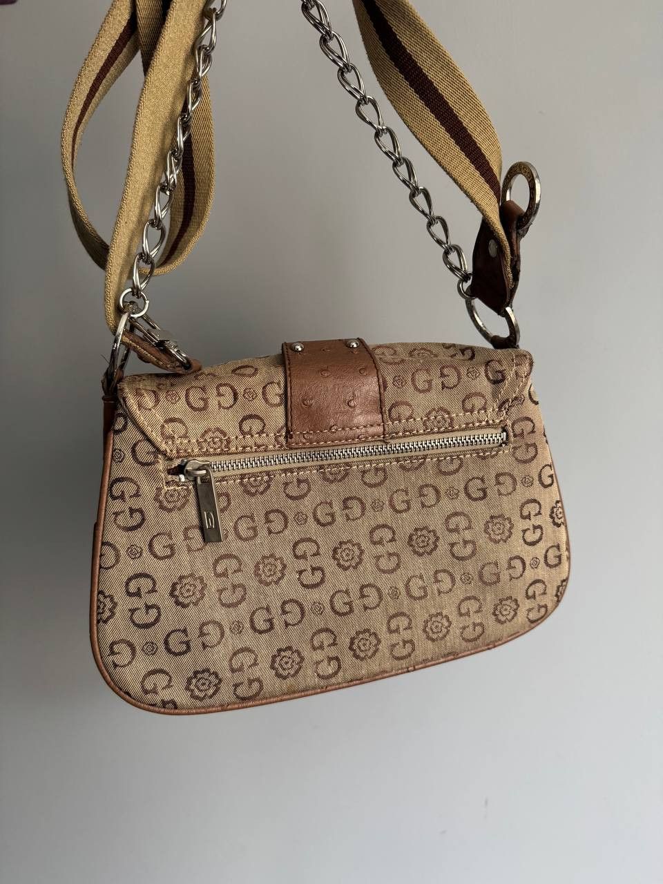 Guess Y2K Vintage Gussaci monogram shoulder bag guess style Size ONE SIZE - 2 Thumbnail