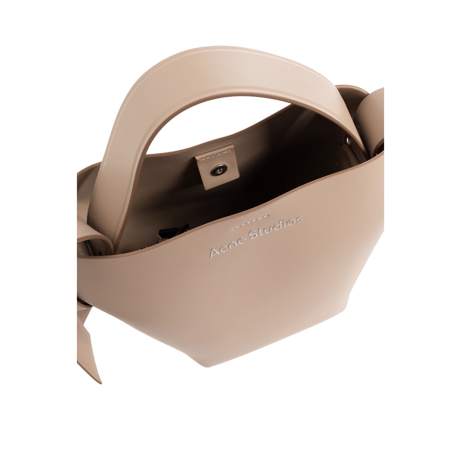 Acne Studios ACNE STUDIOS Mini Musubi Bucket Beige Brown Leather Shoulder Size ONE SIZE - 4 Thumbnail