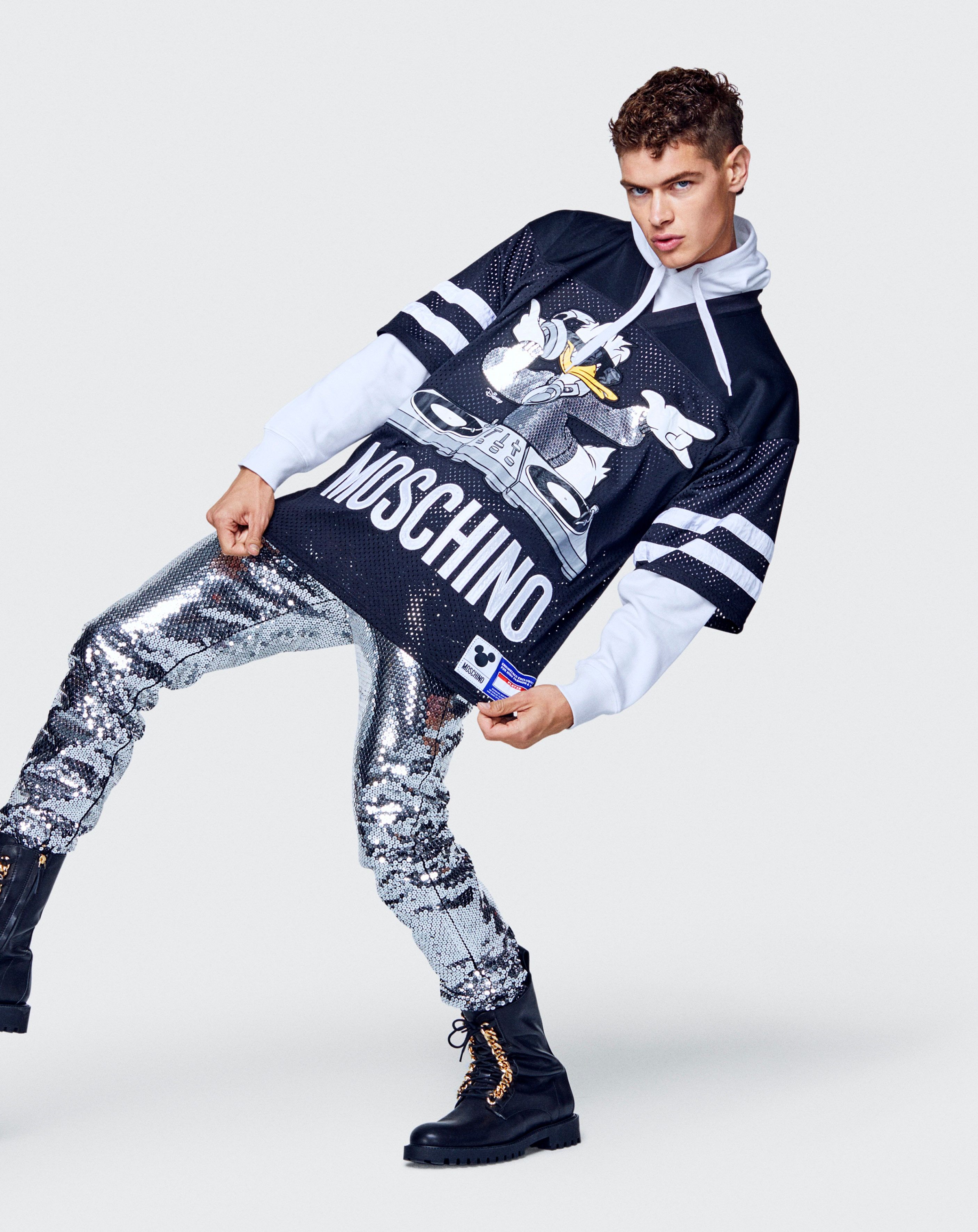 Moschino Silver sequin pants Size US 32 / EU 48 - 13 Thumbnail