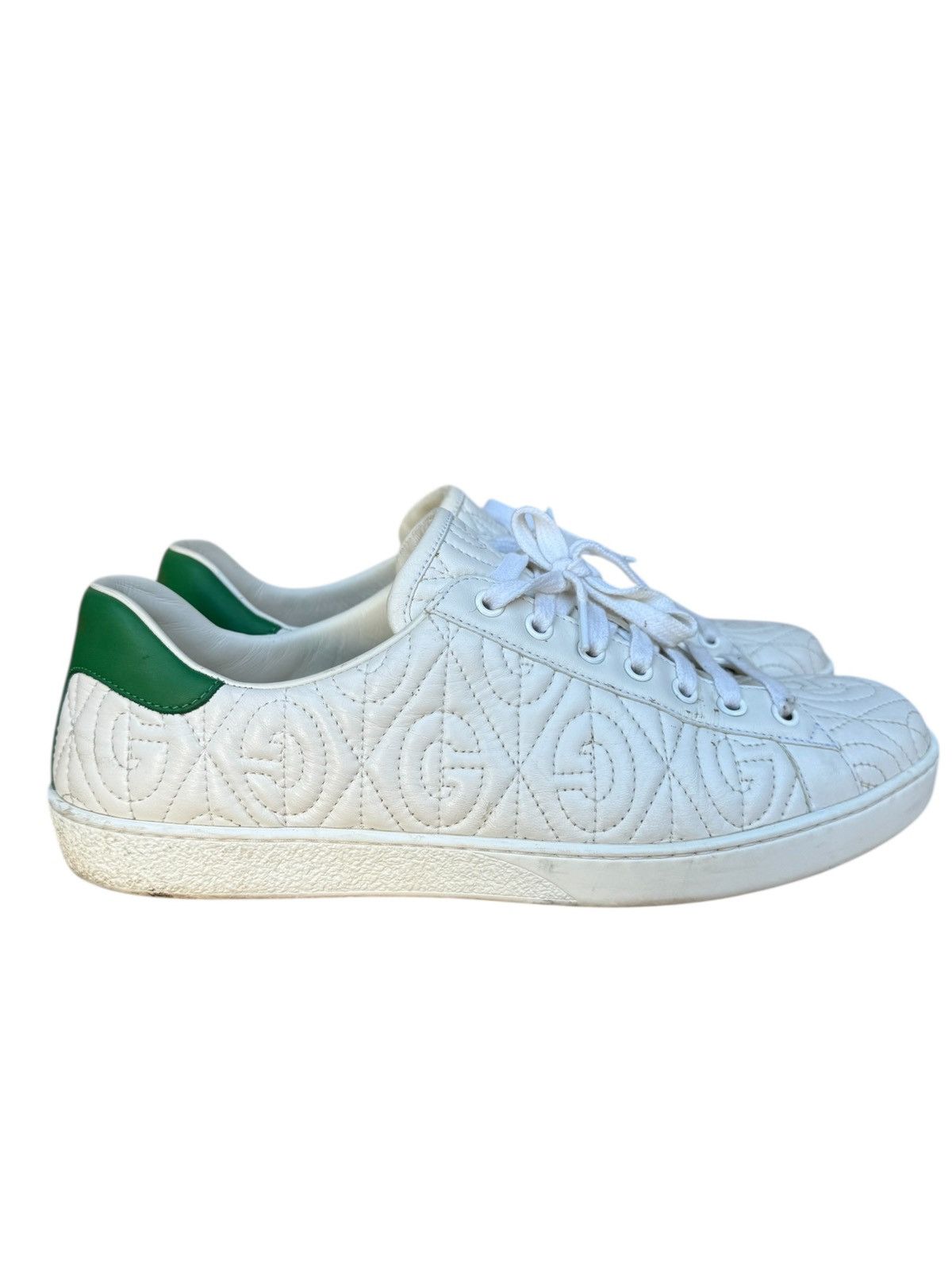 Gucci Gucci embroidered ace sneakers Size US 10.5 / EU 43-44 - 6 Thumbnail