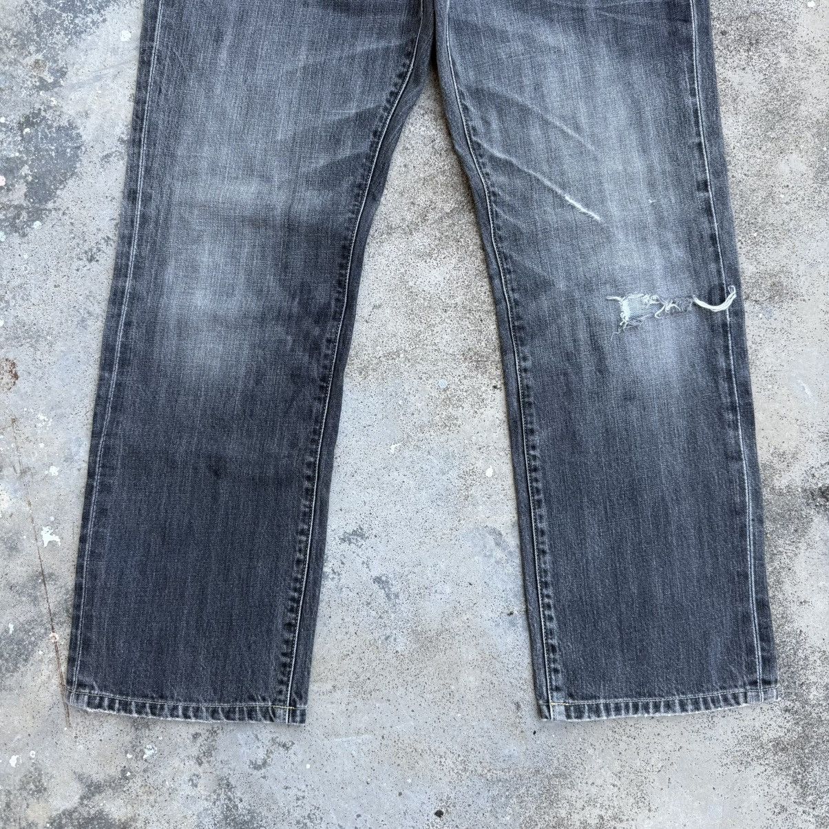 Japanese Brand VINTAGE JAPANESE FADED BLACK JEAN DENIM PANTS Size US 34 / EU 50 - 4 Thumbnail