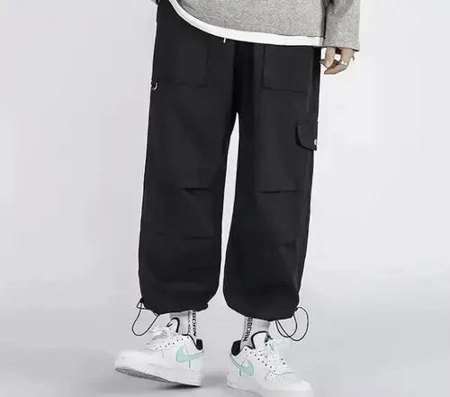 Japanese Brand × Vintage Japanese streetwear style cargo pants/joggers Size US 34 / EU 50 - 4 Thumbnail