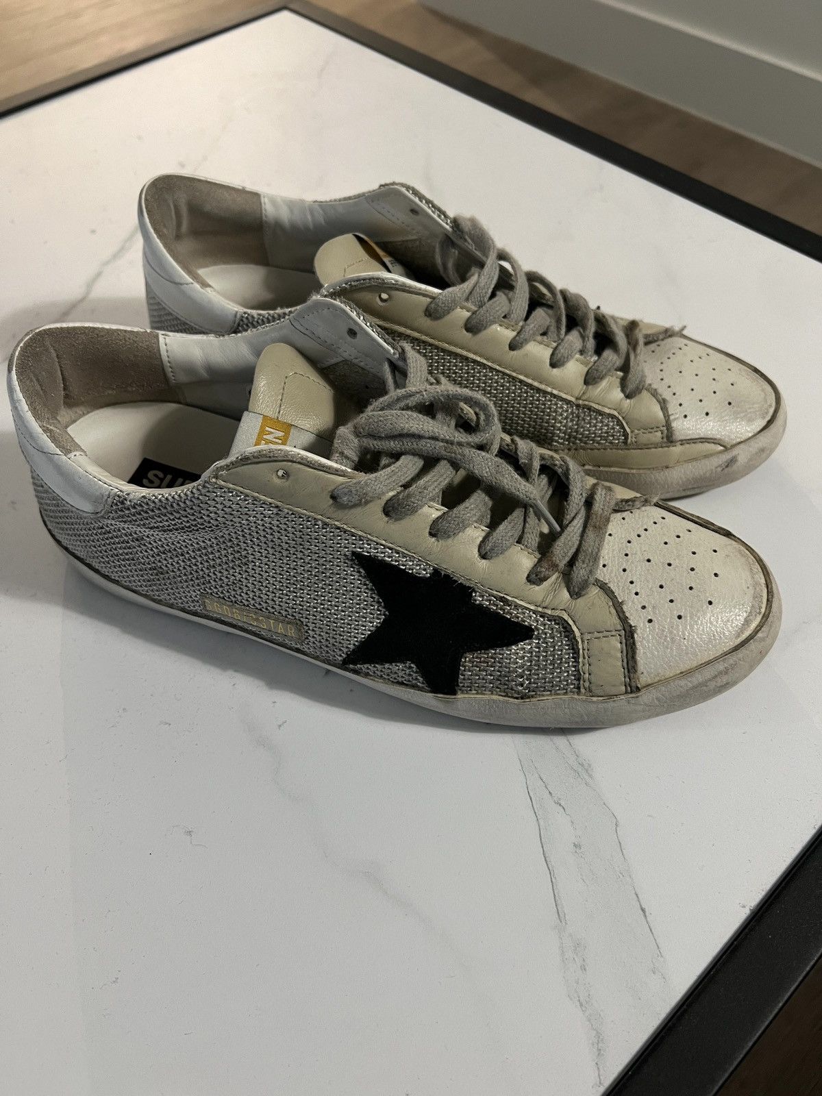 Golden Goose Golden Goose Super Star Mesh Size US 9 / EU 42 - 1 Thumbnail