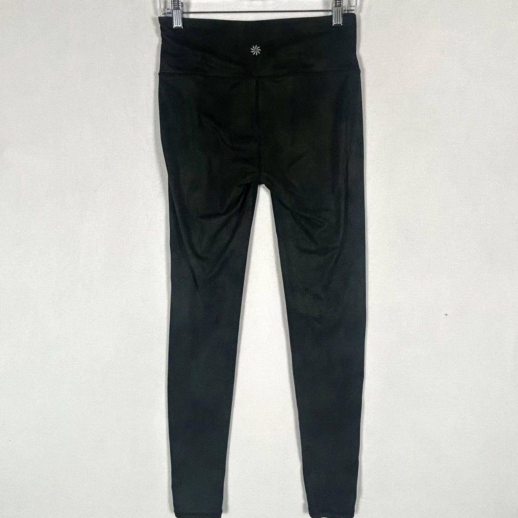 Athleta Athleta Leggings Womens Size S Green Athletic Fit Gym & Training, Running, Yoga, Weightlifting, Casual Activewear Size 28" / US 6 / IT 42 - 7 Thumbnail