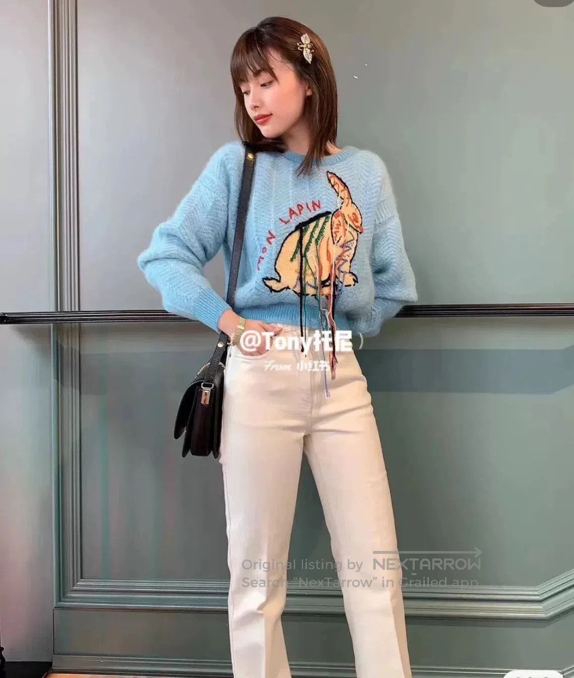Gucci Gucci Rabbit Sweater S Size. Size S / US 4 / IT 40 - 1 Thumbnail