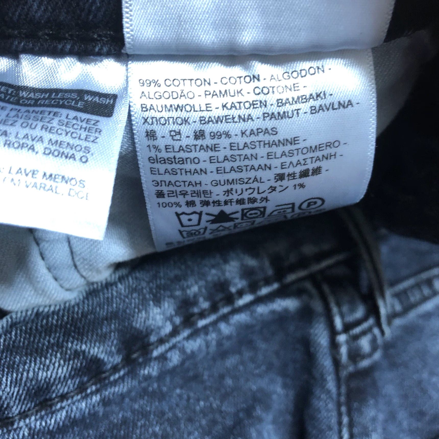 Levi's Levi's 511 Jeans Slim Straight Black Mens 36x30 City Casual 501 Series Logo Pockets Zip Denim Cotton Blend Leather Tag? Size US 36 / EU 52 - 7 Thumbnail