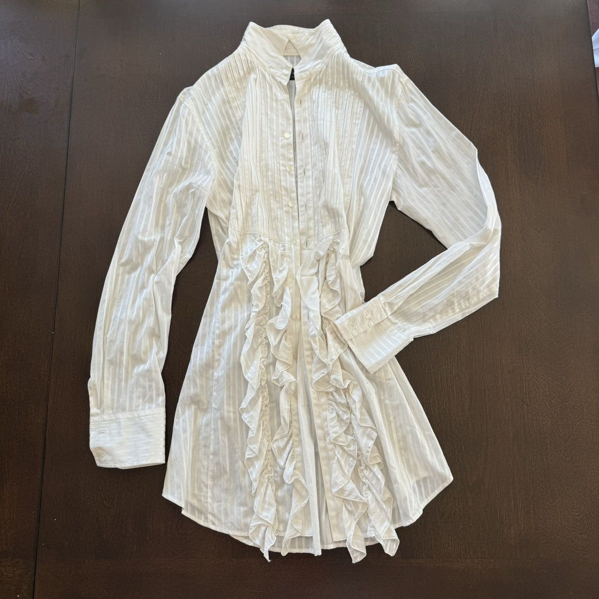 トップス Peace Now Big Bat Collar Shirts black peace now lace up bat collar dress shirt a piece from