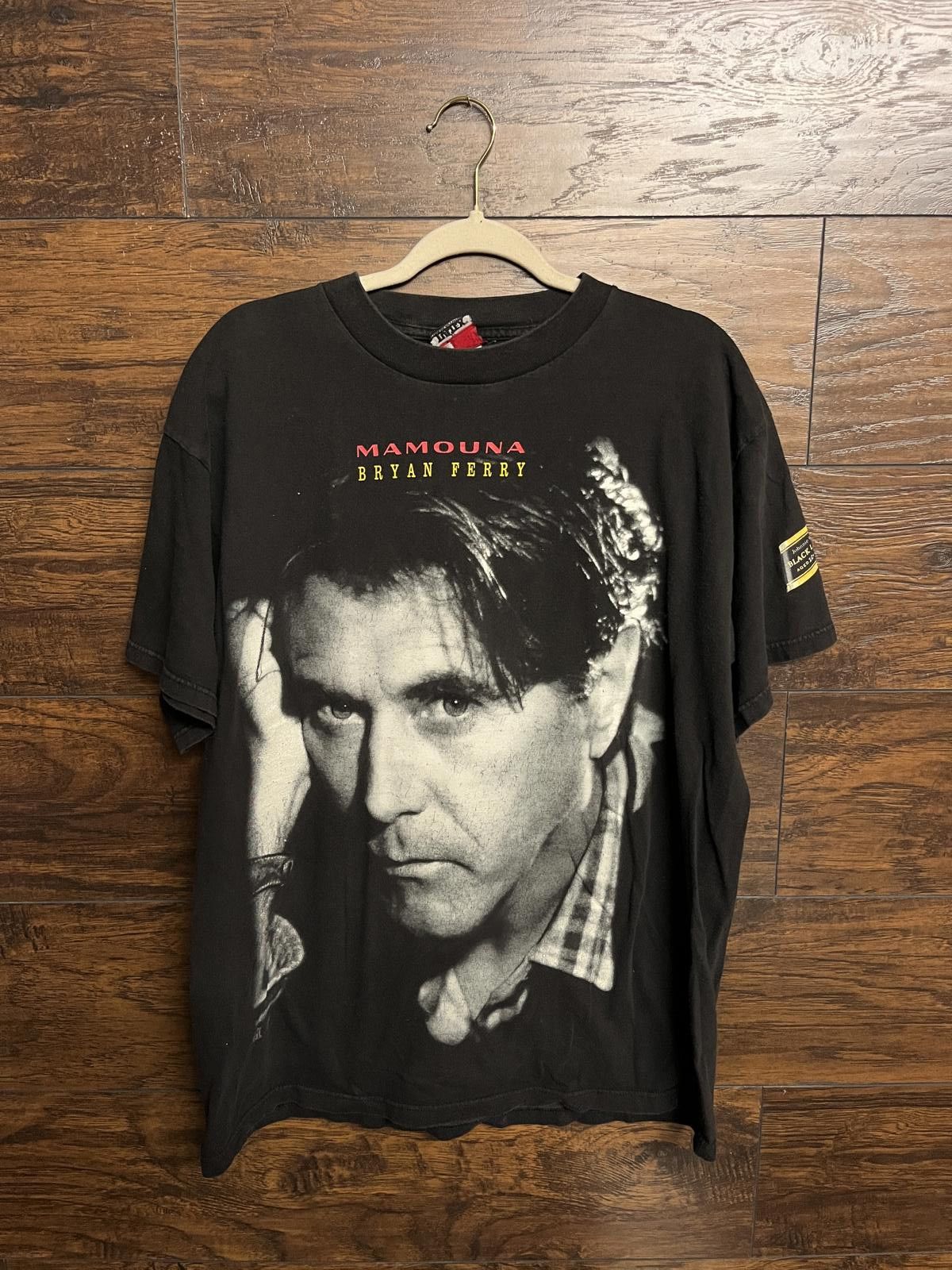 Giant Bryan Ferry T-shirt Album Mamouna Tour 1994 Tee - XL Size US XL / EU 56 / 4 - 1 Thumbnail