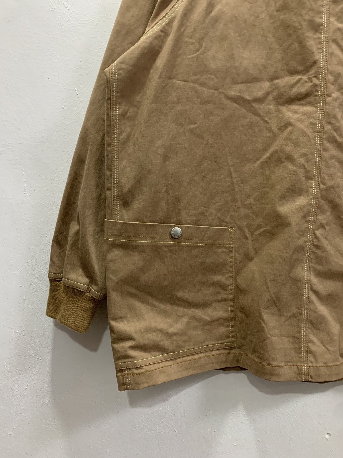 Japanese Brand GYM MASTER COVERALLS - WORKWEAR JACKET Size US XL / EU 56 / 4 - 7 Thumbnail