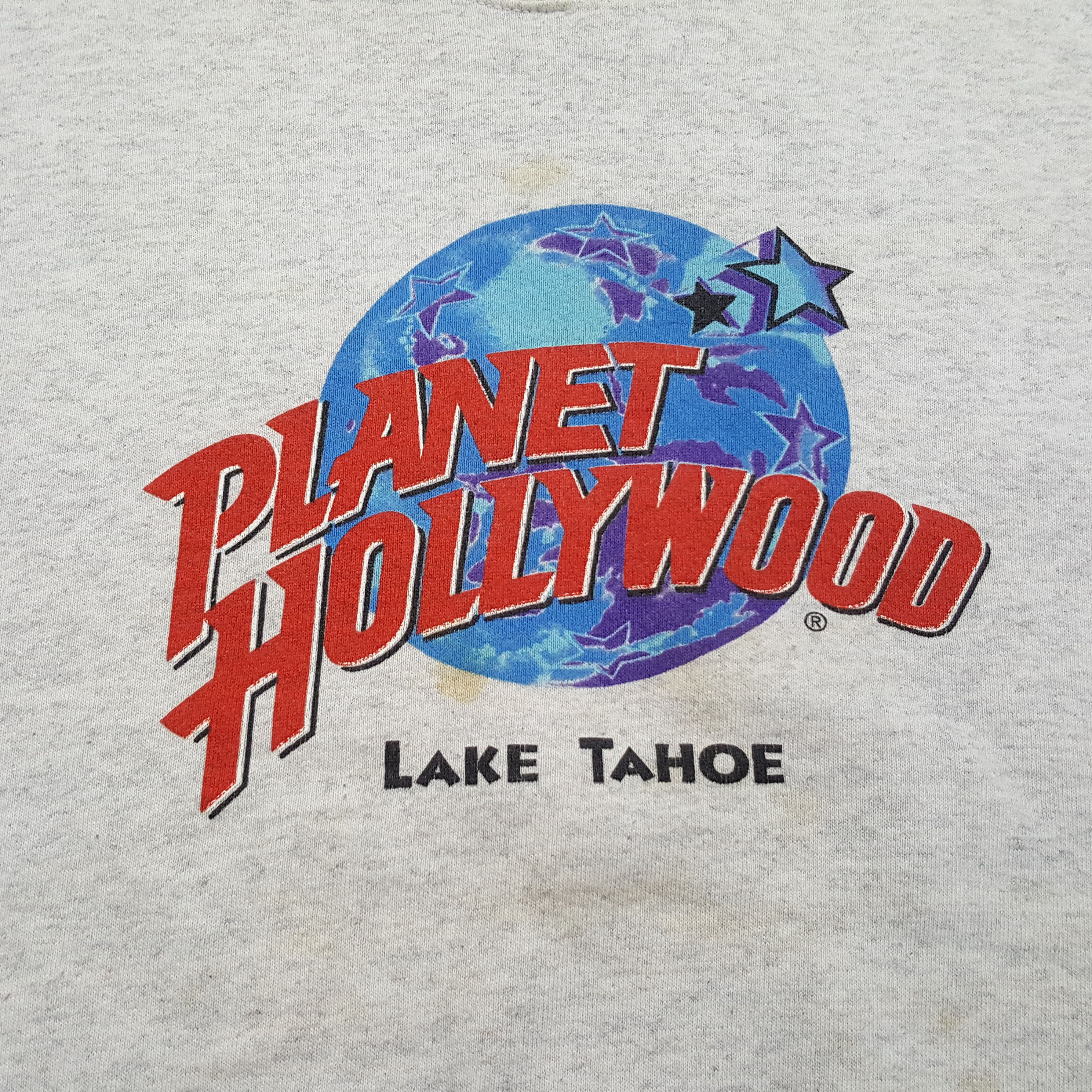 Planet Hollywood × Vintage Vintage Planet Hollywood Lake Tahoe Sweatshirts Size US XL / EU 56 / 4 - 2 Thumbnail