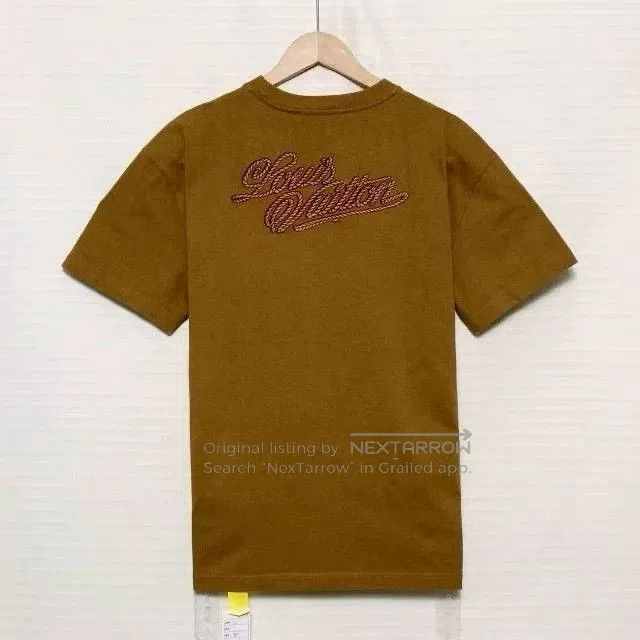 Louis Vuitton Louis Vuitton FW24 Solid Logo Embroidered T. Size US M / EU 48-50 / 2 - 2 Thumbnail