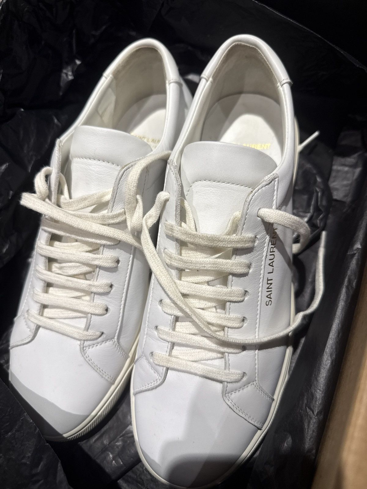 Saint Laurent Paris Saint Laurent Andy Sneakers (Low Top Sneakers) Size US 7.5 / EU 40-41 - 12 Thumbnail
