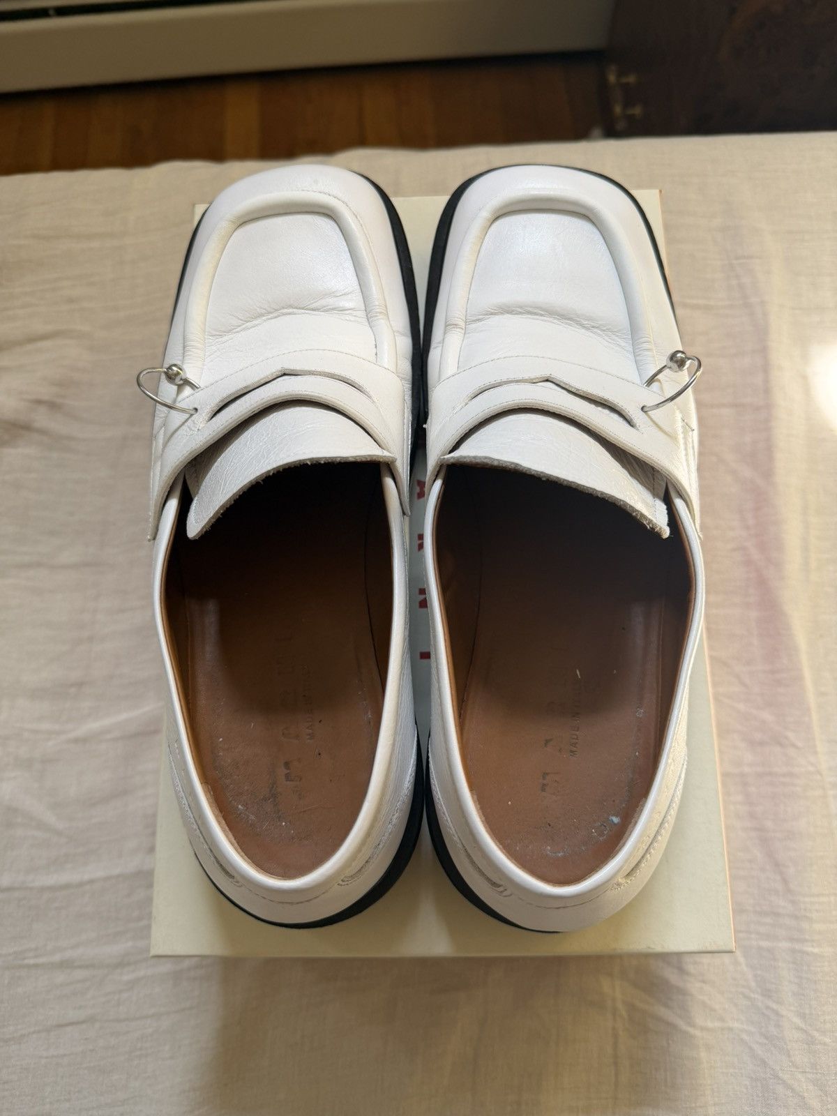 Marni Marni Square Toe Pierced Moccasin / Loafer Size US 11 / EU 44 - 5 Thumbnail