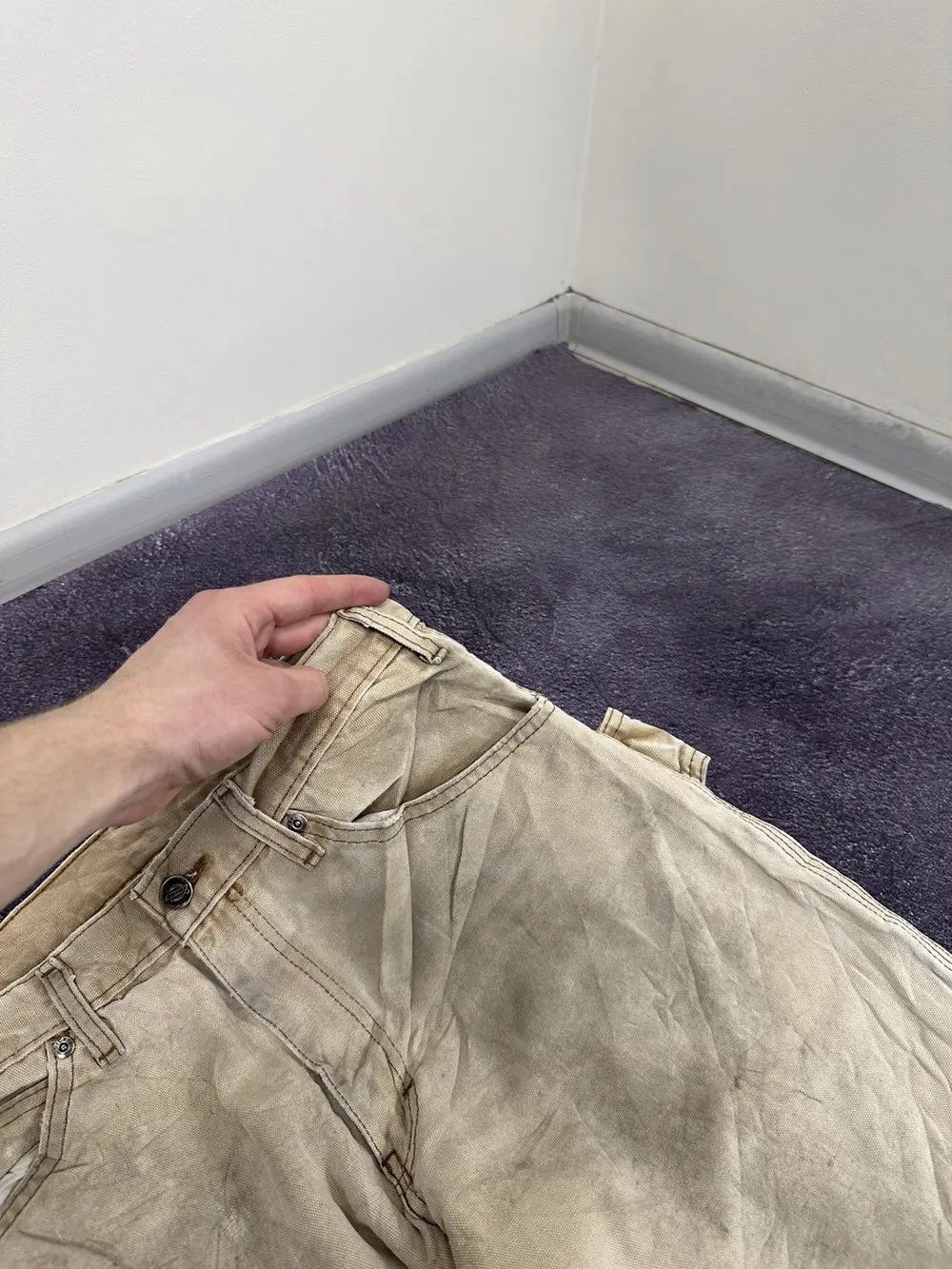 Dickies Vintage Dickies USA Distressed Carpenter Opium Work Pants Size US 32 / EU 48 - 16 Thumbnail