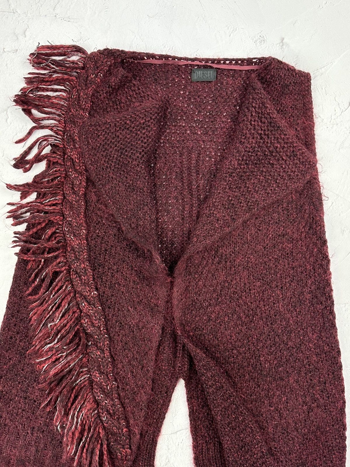 Diesel × Vintage Vintage Diesel Mohair Poncho Sweater Size M / US 6-8 / IT 42-44 - 3 Thumbnail