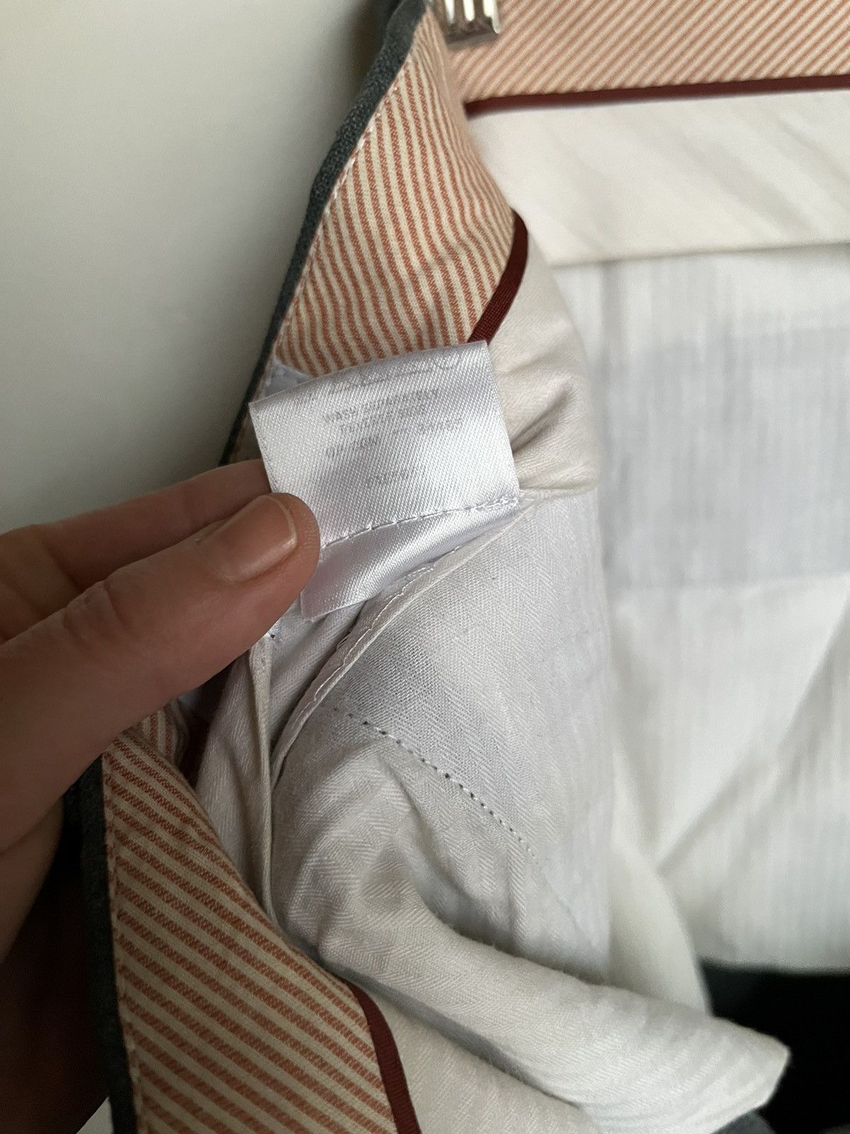 Loro Piana Classic Straight Leg Pants Size US 34 / EU 50 - 12 Thumbnail