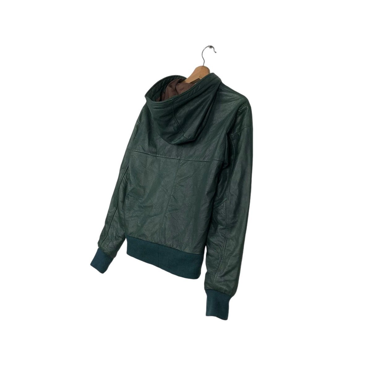 Japanese Brand 🔥UNKNOWN BRAND JAPANESE CROPPED LEATHER JACKET ISSEY MIYAKE Size US S / EU 44-46 / 1 - 13 Thumbnail