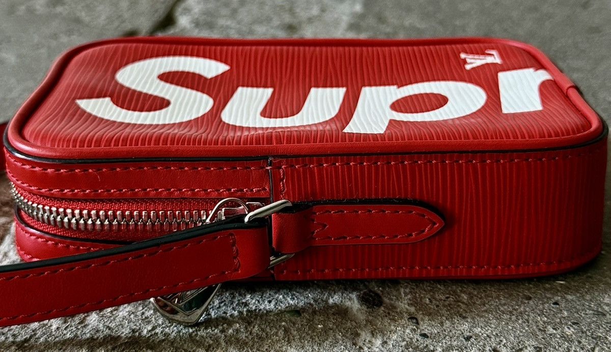 Louis Vuitton × Supreme Louis Vuitton - Supreme - FW2017 - Danube PPM - Sling Bag Size ONE SIZE - 9 Thumbnail