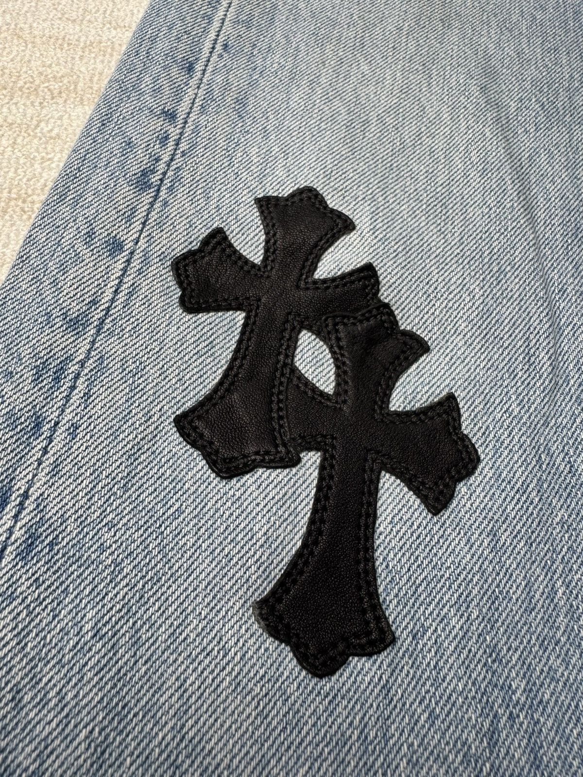 Chrome Hearts × Gallery Dept. OG chrome hearts 5001 jean 31 Size US 31 - 2 Thumbnail