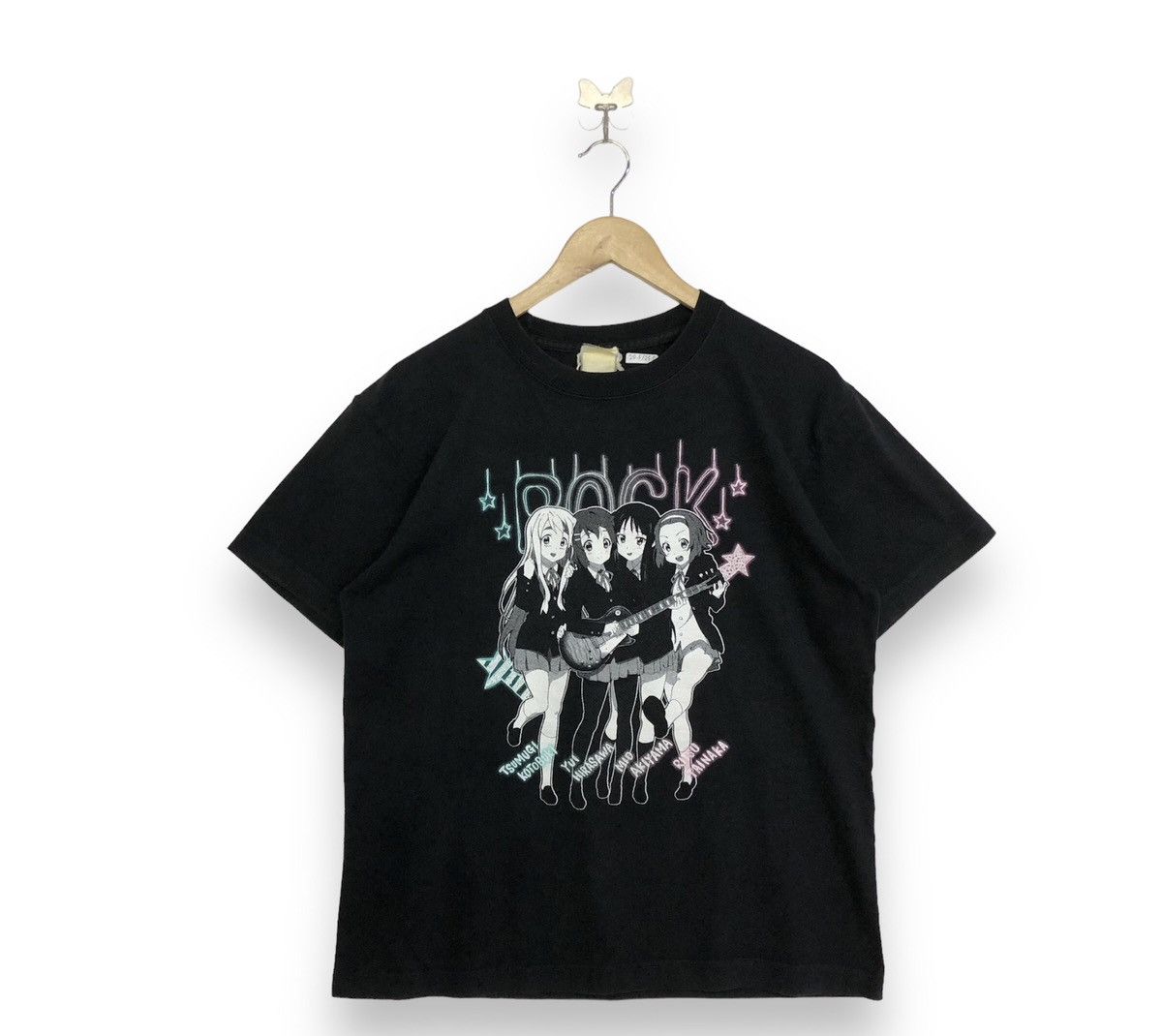 Anime Vintage K-On X Cospa Anime Band Line-Up Grafiti Tshirt Size US M / EU 48-50 / 2 - 1 Thumbnail