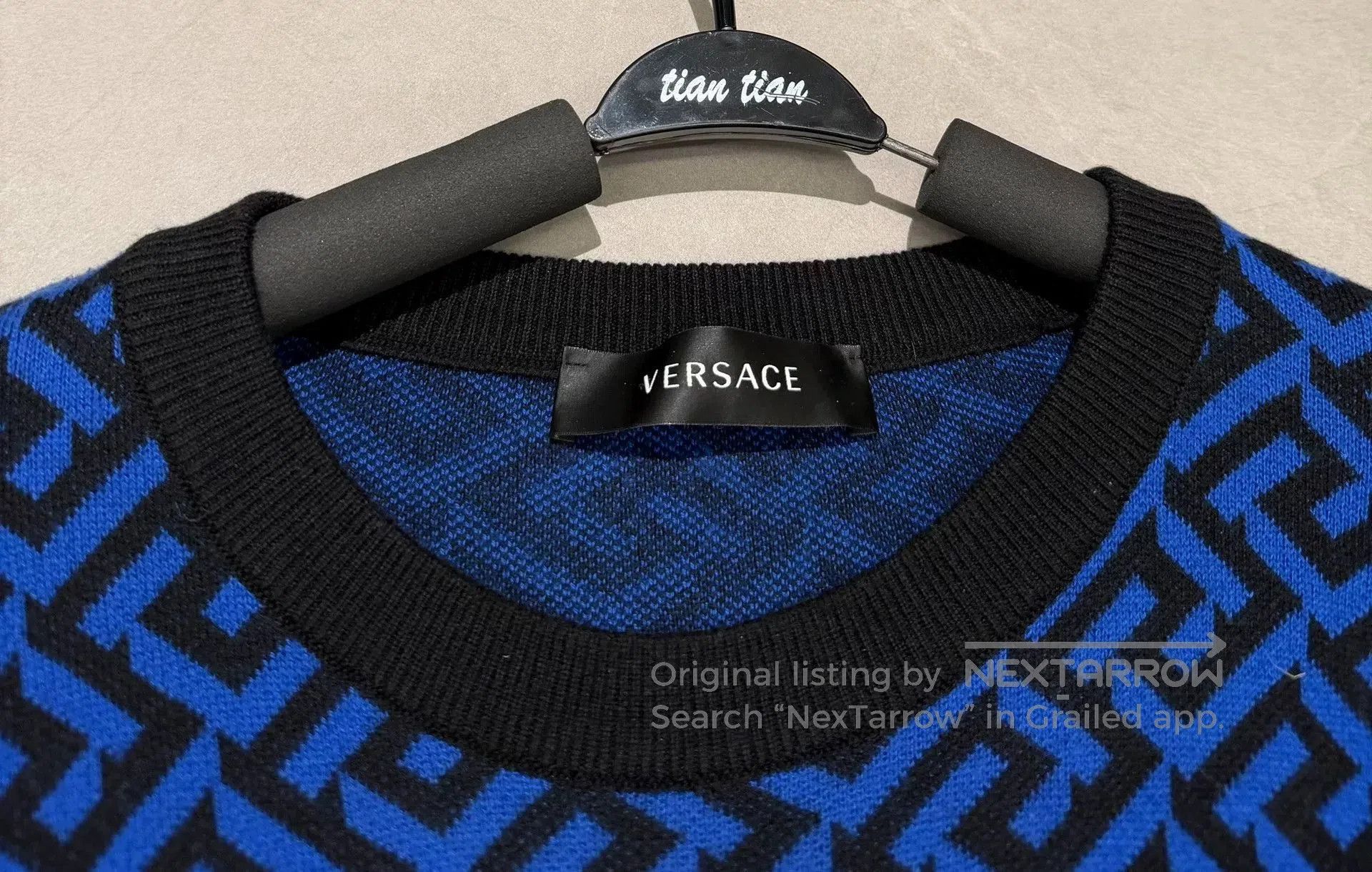 Versace Versace Medusa Wool Runway Knit Sweater. Size US L / EU 52-54 / 3 - 3 Thumbnail