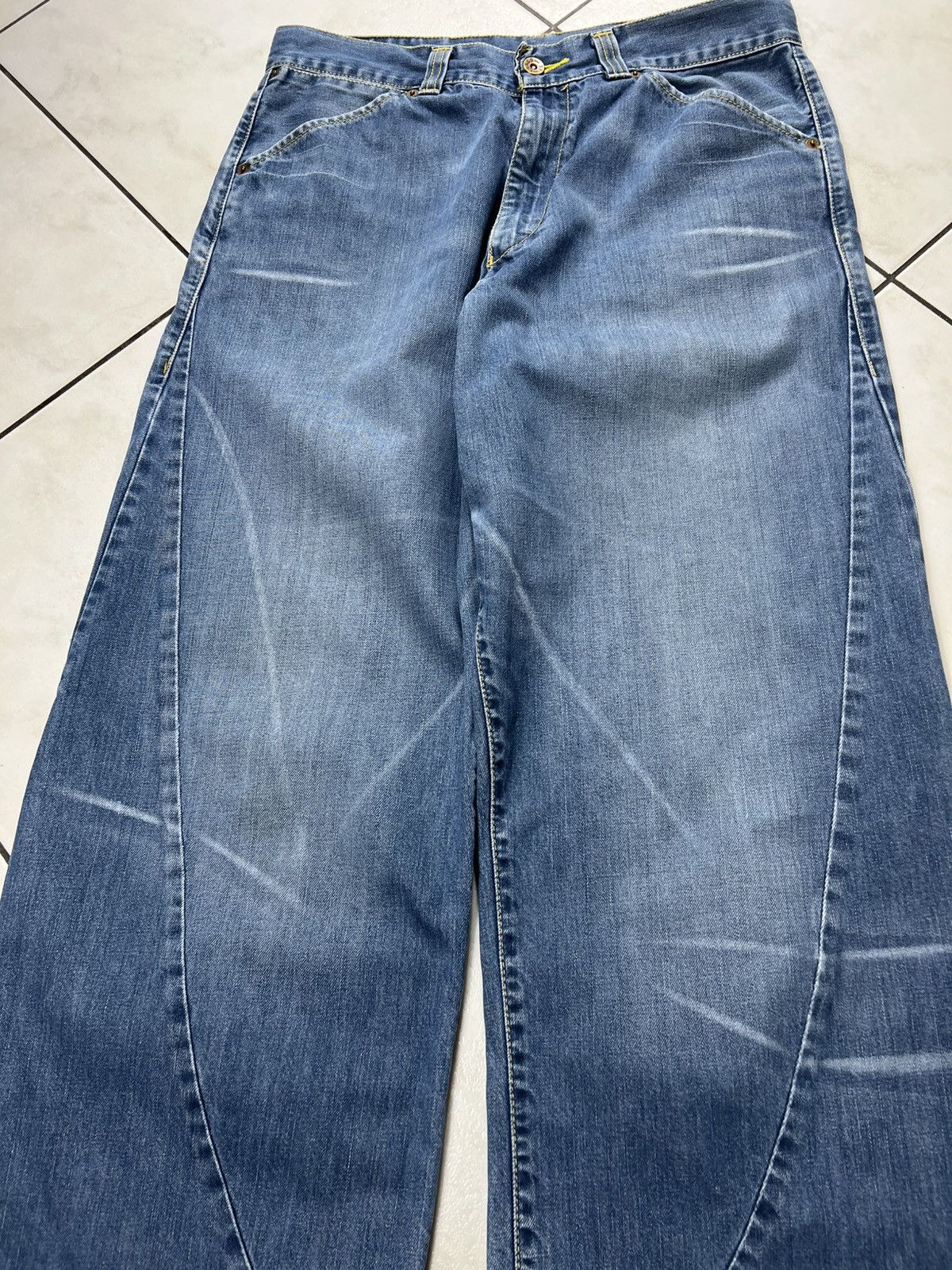 Levi's Vintage Levi’s y2k engineered jeans distressed denim pants Size US 32 / EU 48 - 4 Thumbnail