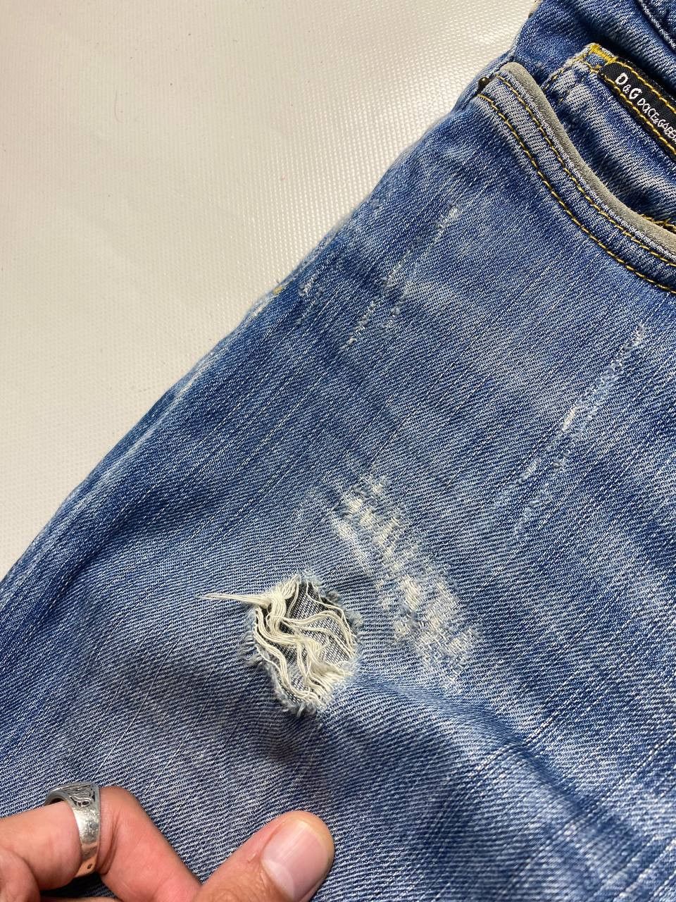 Dolce & Gabbana Vintage Jeans Dolce & Gabbana Size 25" / US 0 / IT 36 - 8 Thumbnail