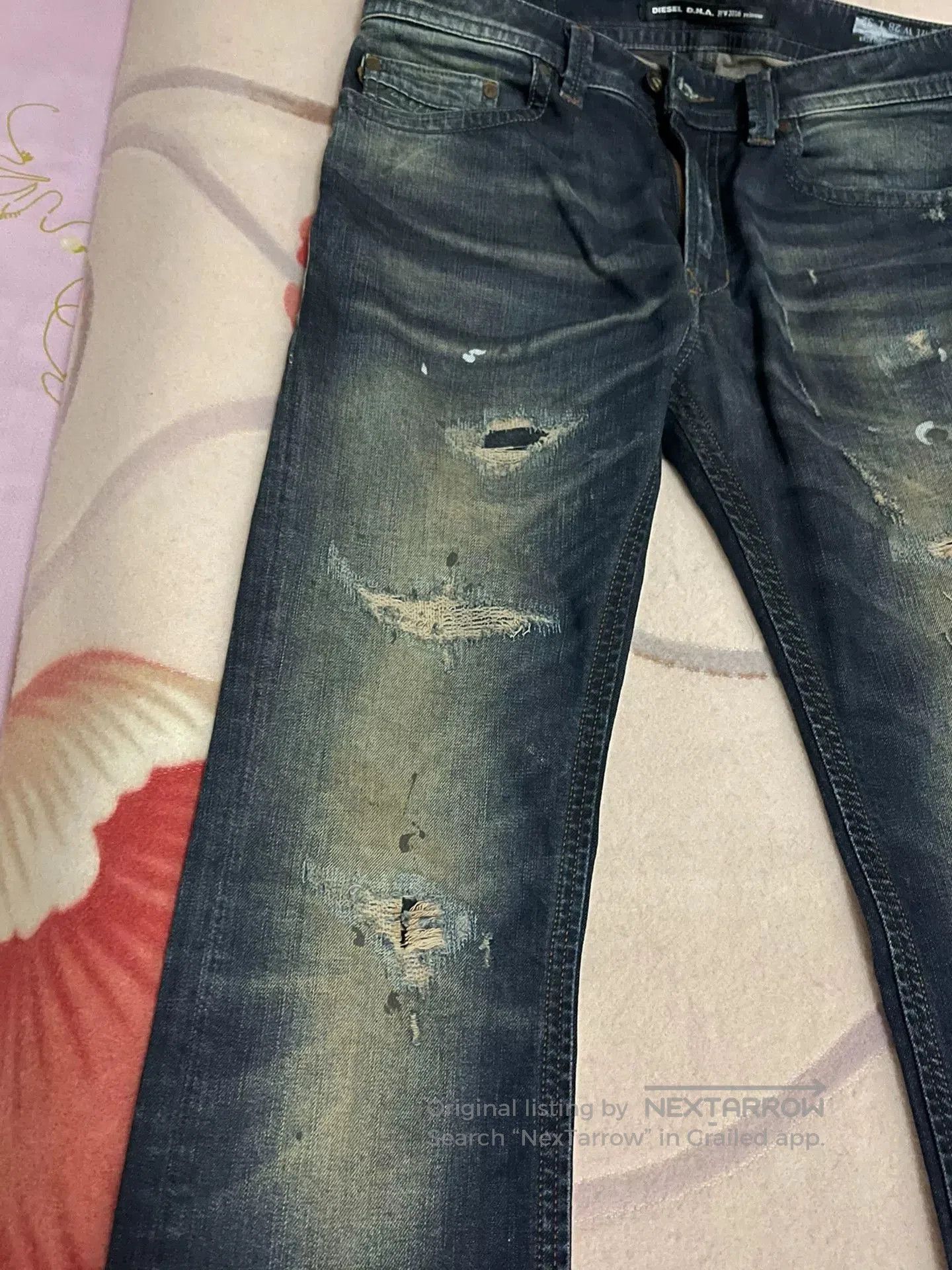 Diesel Diesel Thavar 854W Jeans for Slim Fit. Size US 28 / EU 44 - 7 Thumbnail