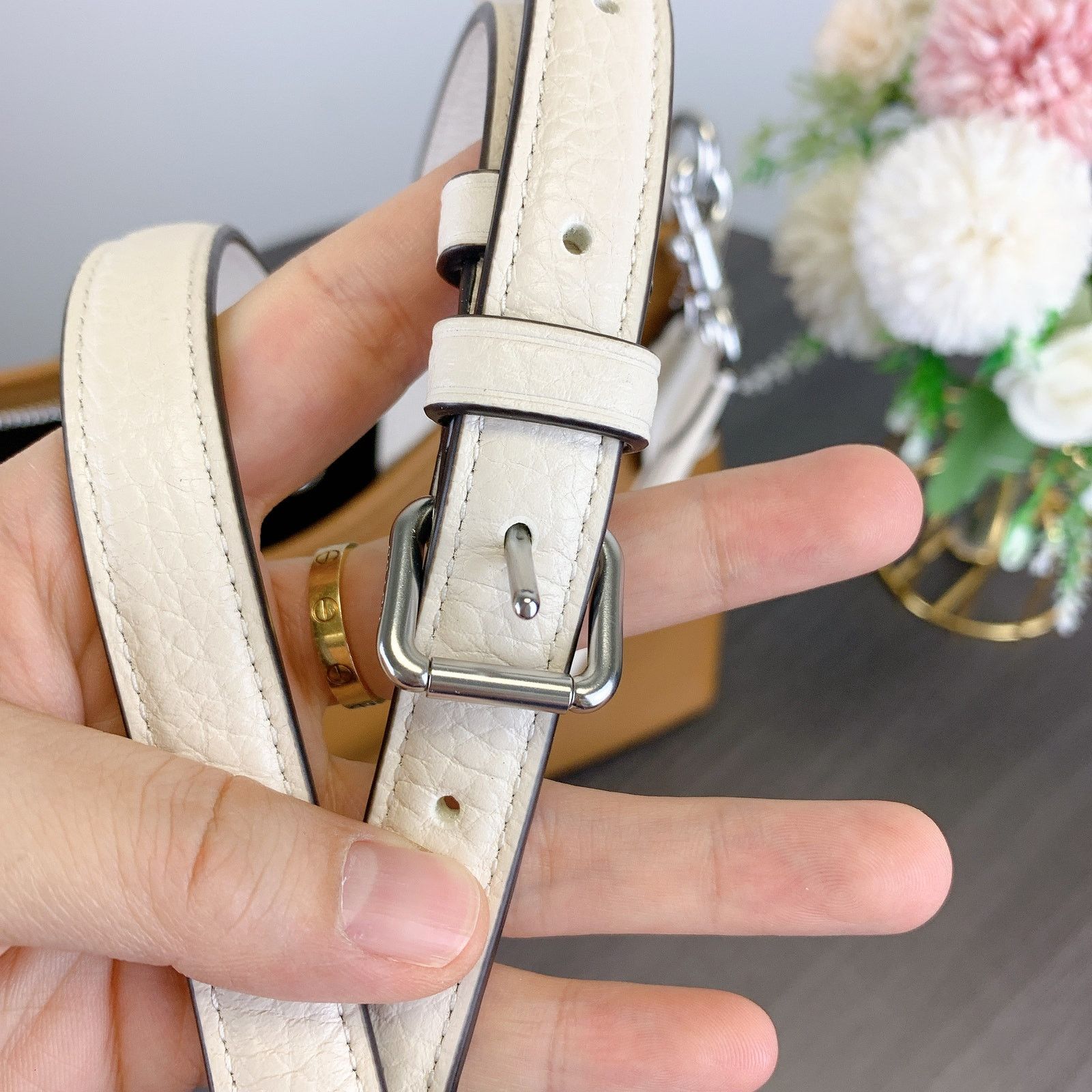 Coach Coach CT850 Laurel Shoulder Bag Colorblock Light Saddle Size ONE SIZE - 9 Thumbnail
