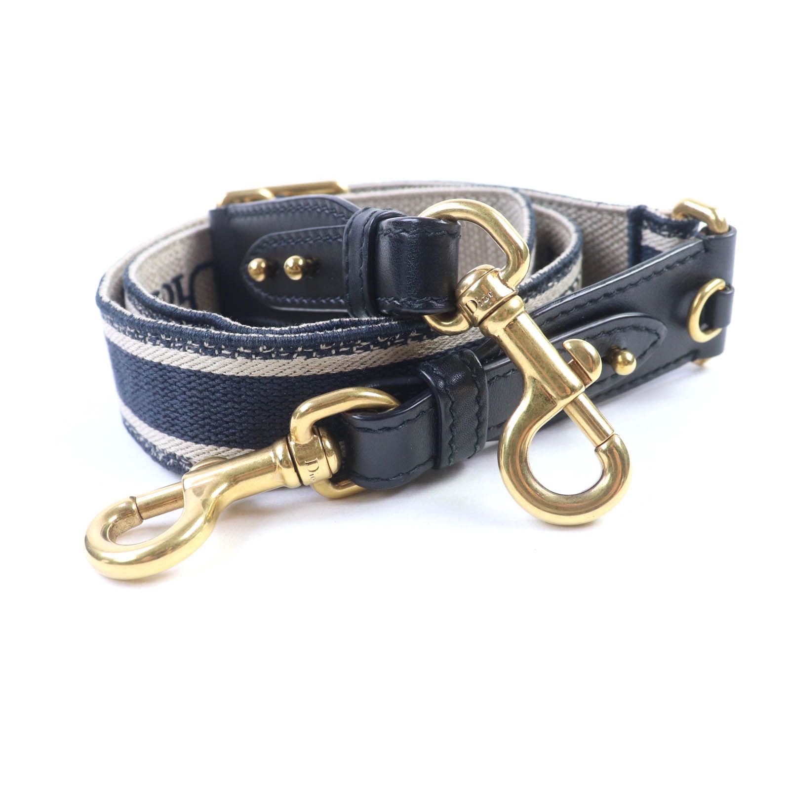 Dior Dior Christian Dior Embroidery Logo Canvas Shoulder Strap Canvas Other S8553CBTE DUTY FREE for USA Size ONE SIZE - 1 Thumbnail