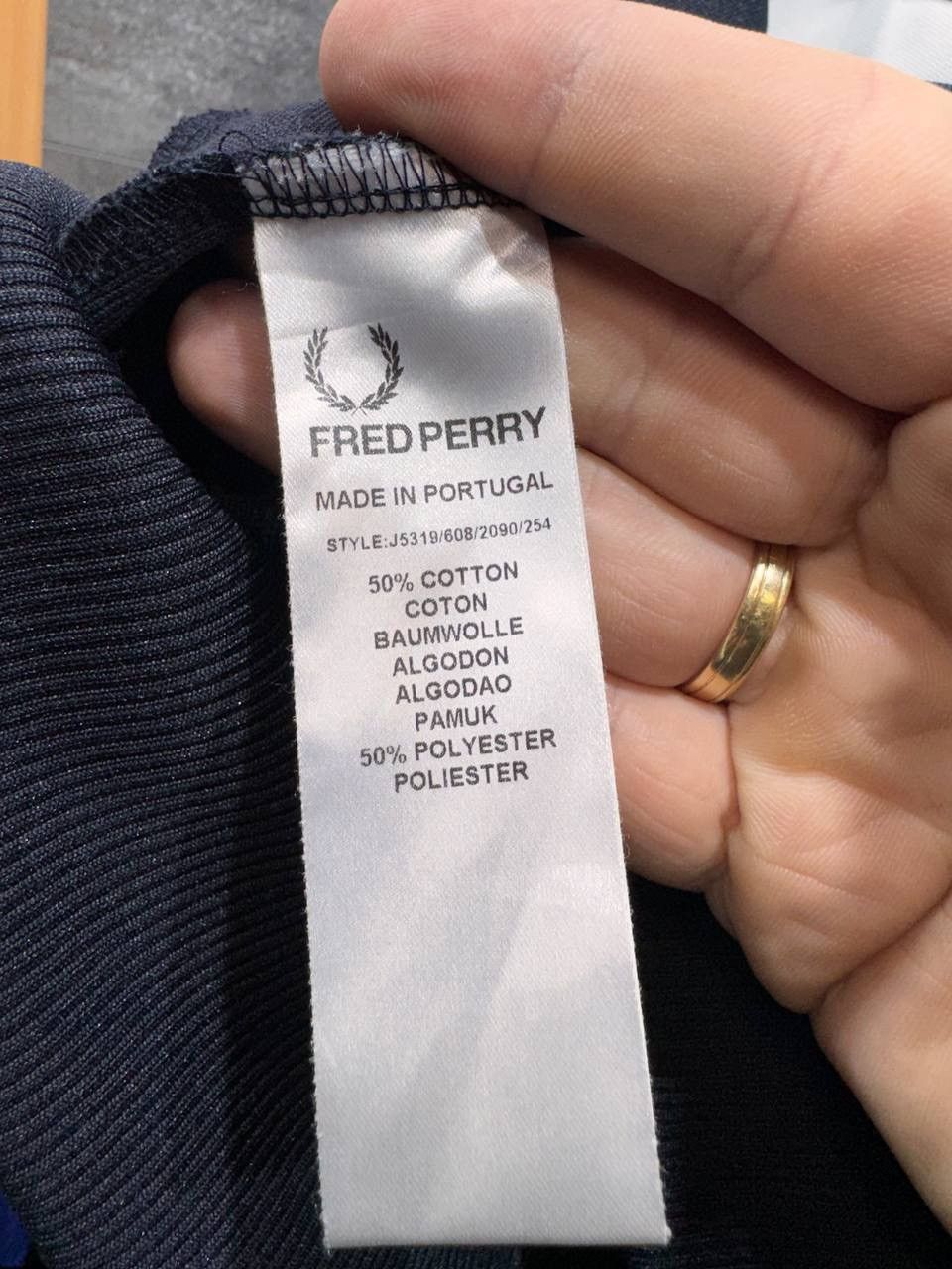 Fred Perry Fred Perry Track Jacket Zip Up Size M Size US M / EU 48-50 / 2 - 10 Thumbnail